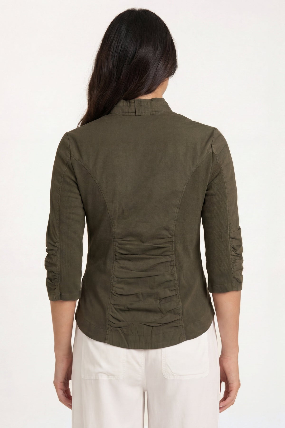 Wearables Janet Stretch Poplin Zip-Up Jacket