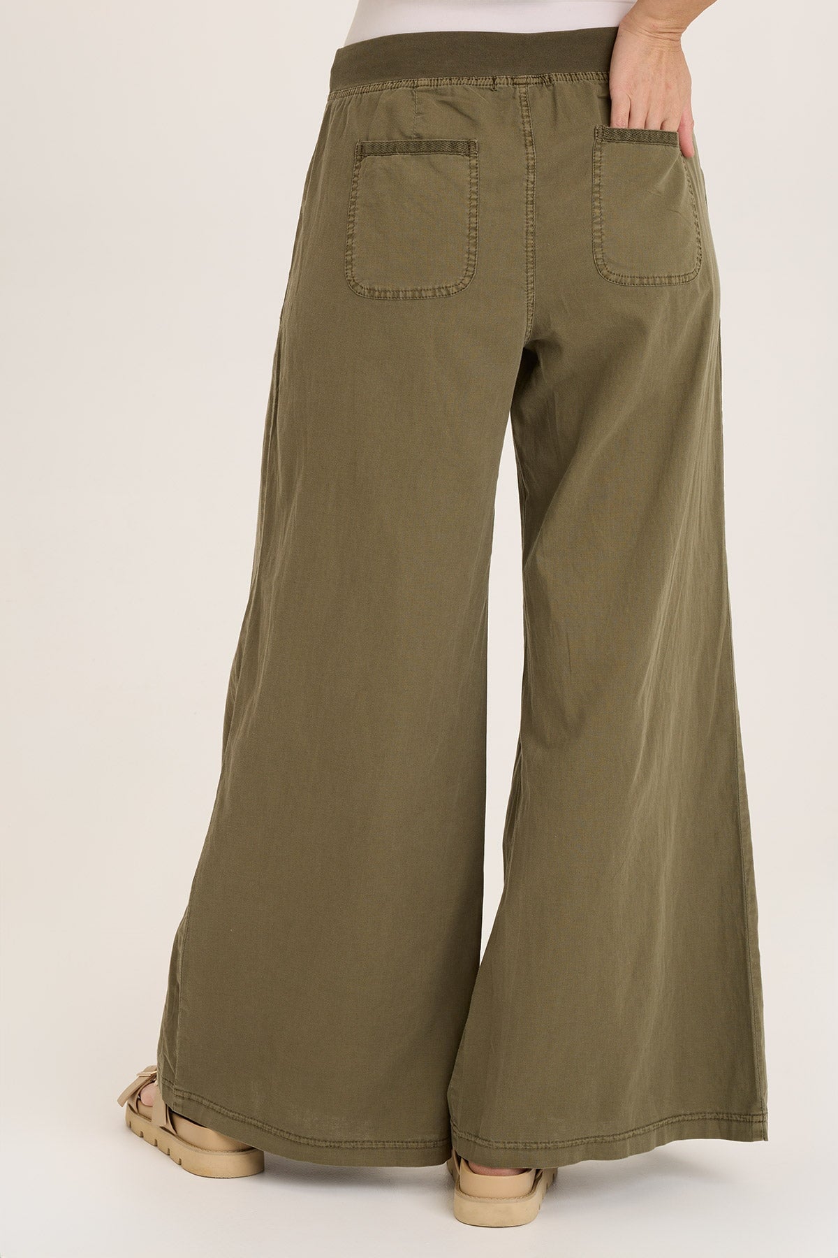 Wearables Zorba Linen Ultra Wide Leg Pant