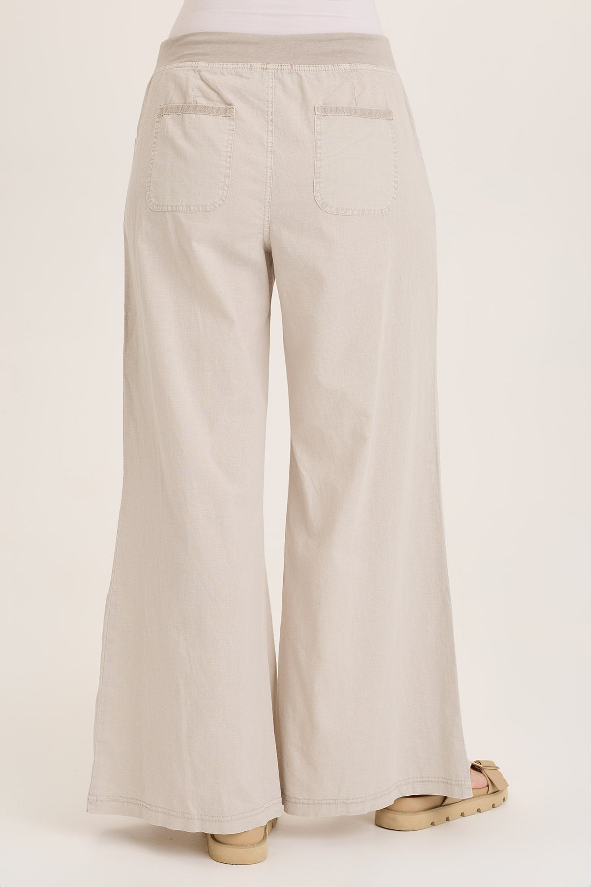 Wearables Zorba Linen Ultra Wide Leg Pant