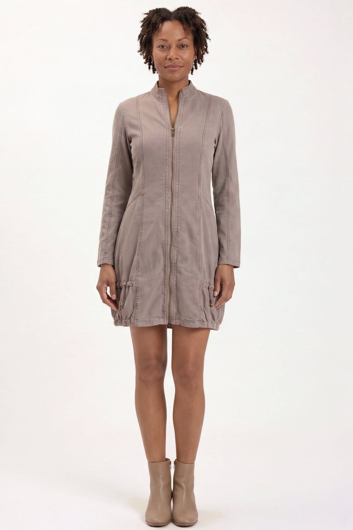 Wearables Cord Winifred Zip-Up Jacket Dress