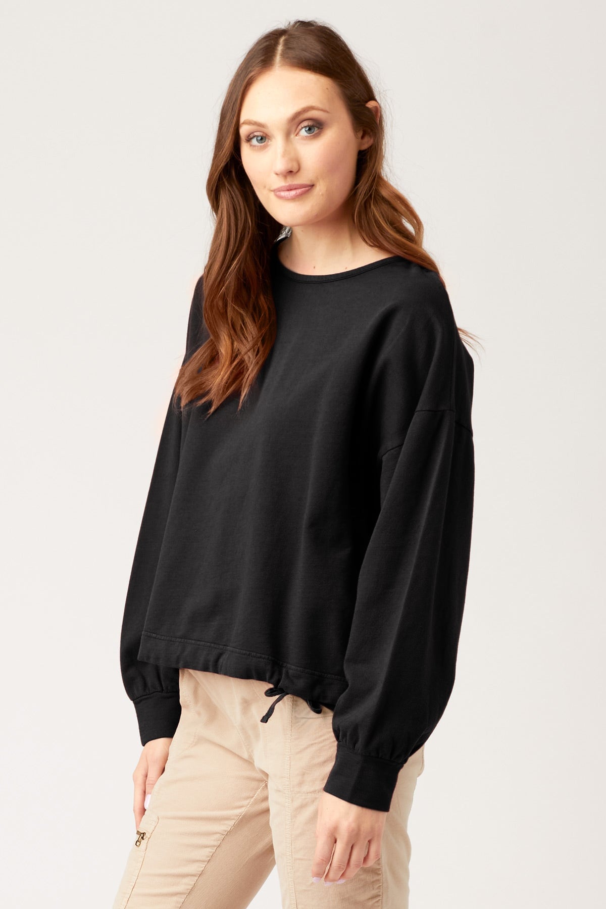 Wearables Dottie Drawcord Sweatshirt