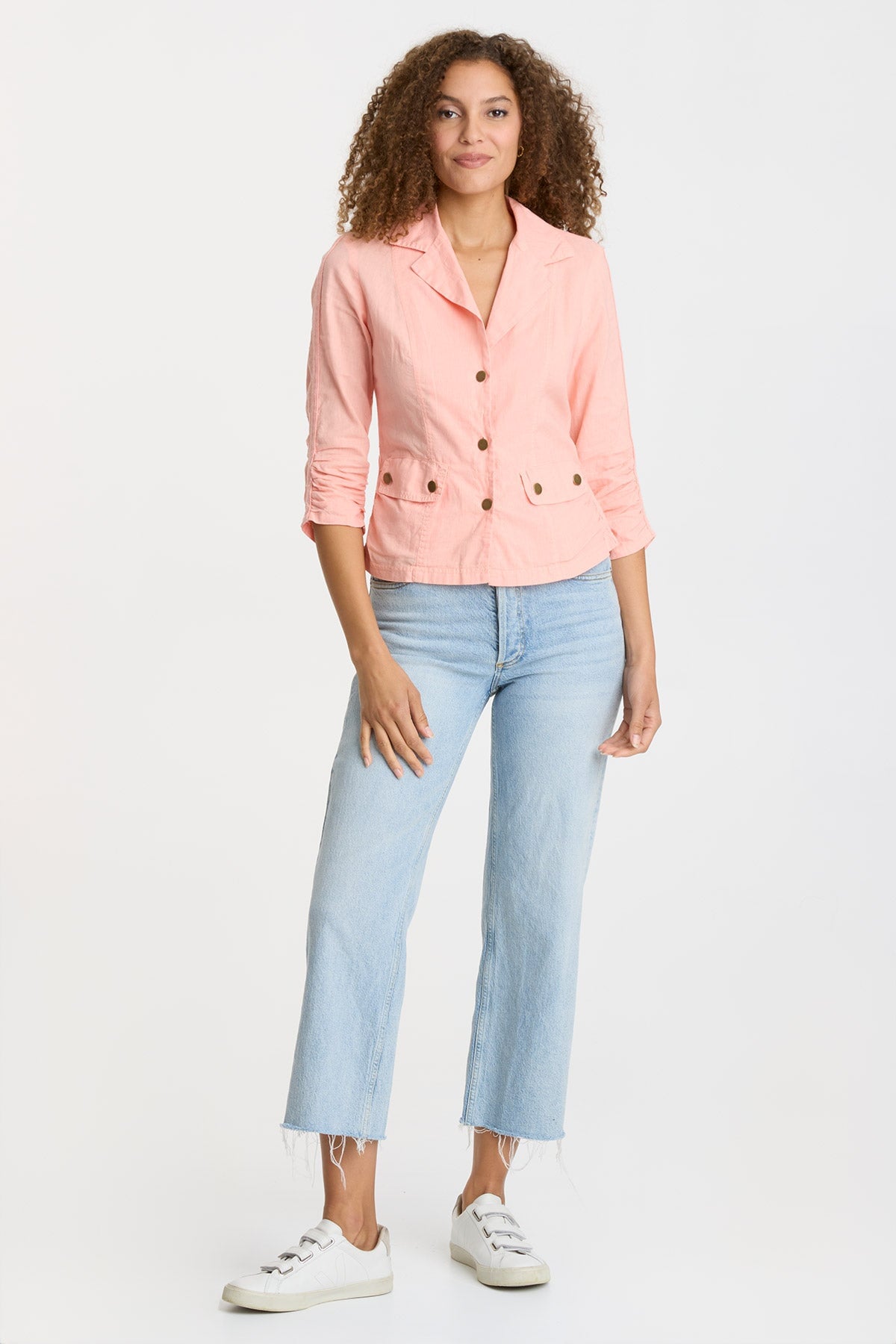 Wearables Linen Folksy Jacket