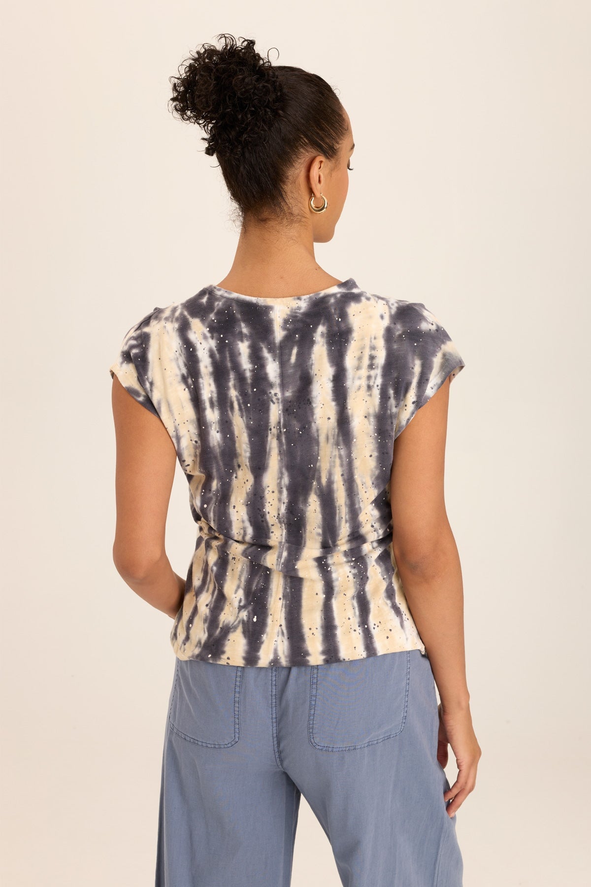 Wearables Arwen Soft Jersey Mock Neck Tee