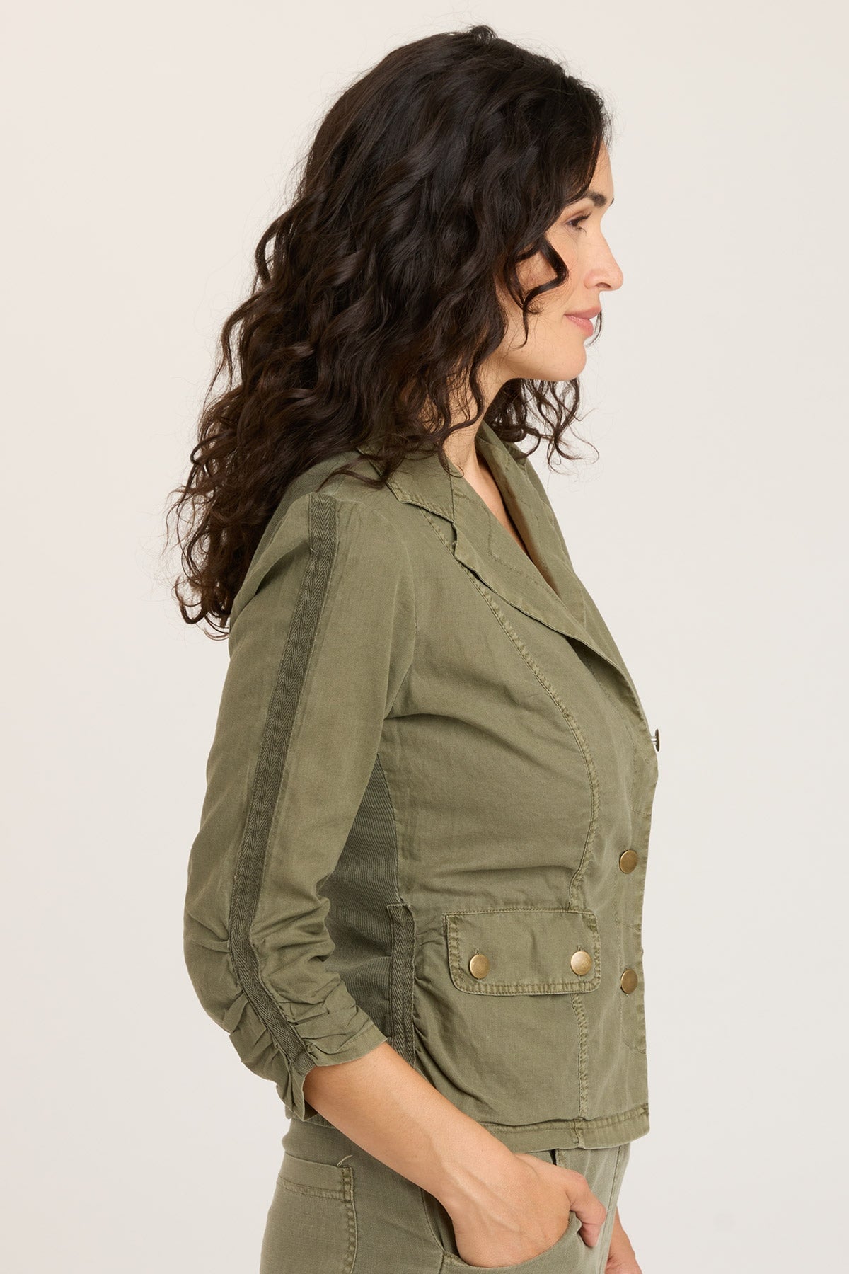 Wearables Linen Folksy Jacket