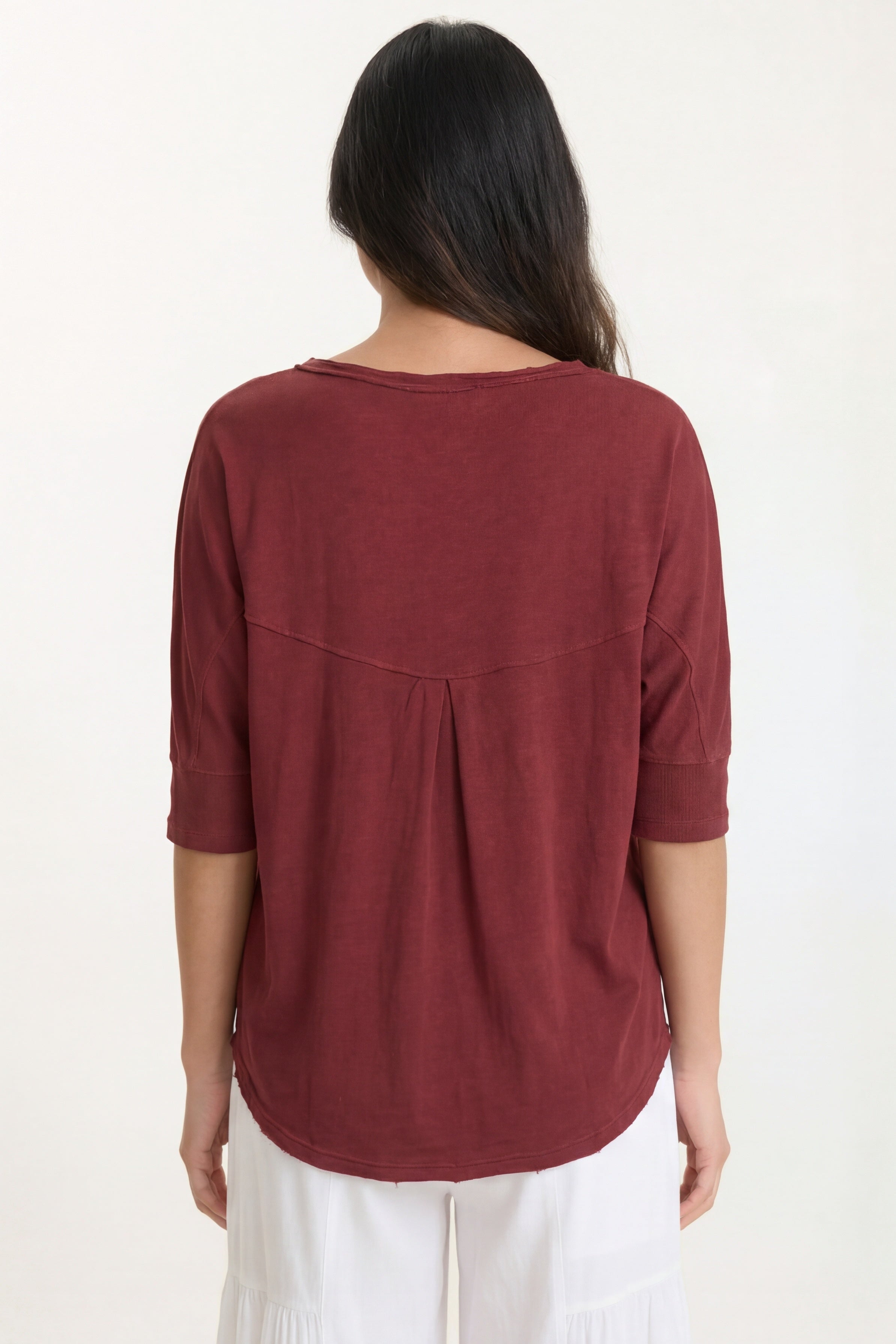Wearables Gardiner Banded Sleeve Top