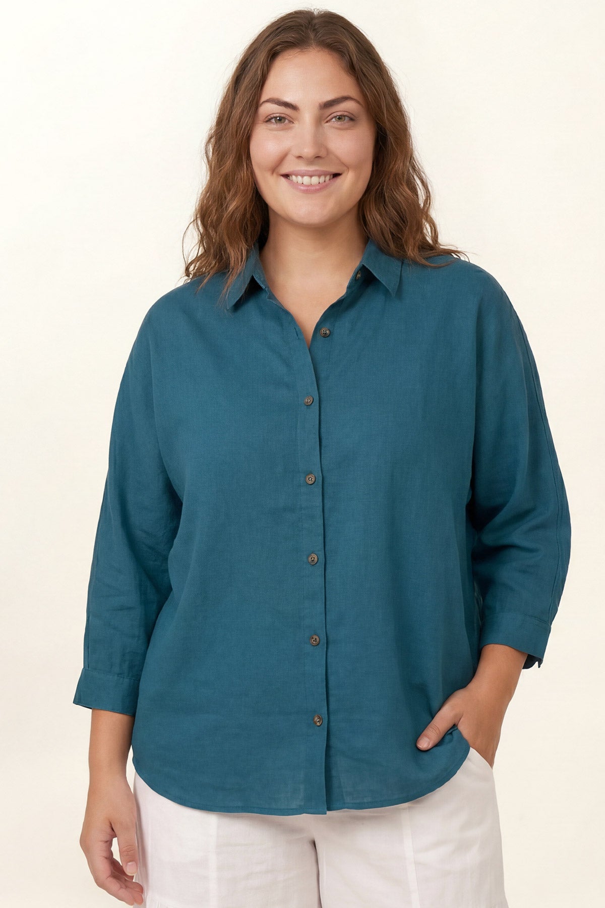 Ava Button-Up