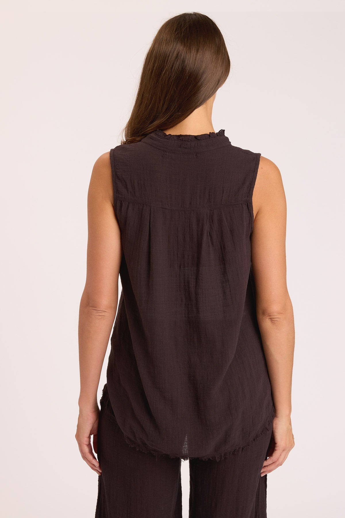 Wearables Gauze Belita Ruffle Tank