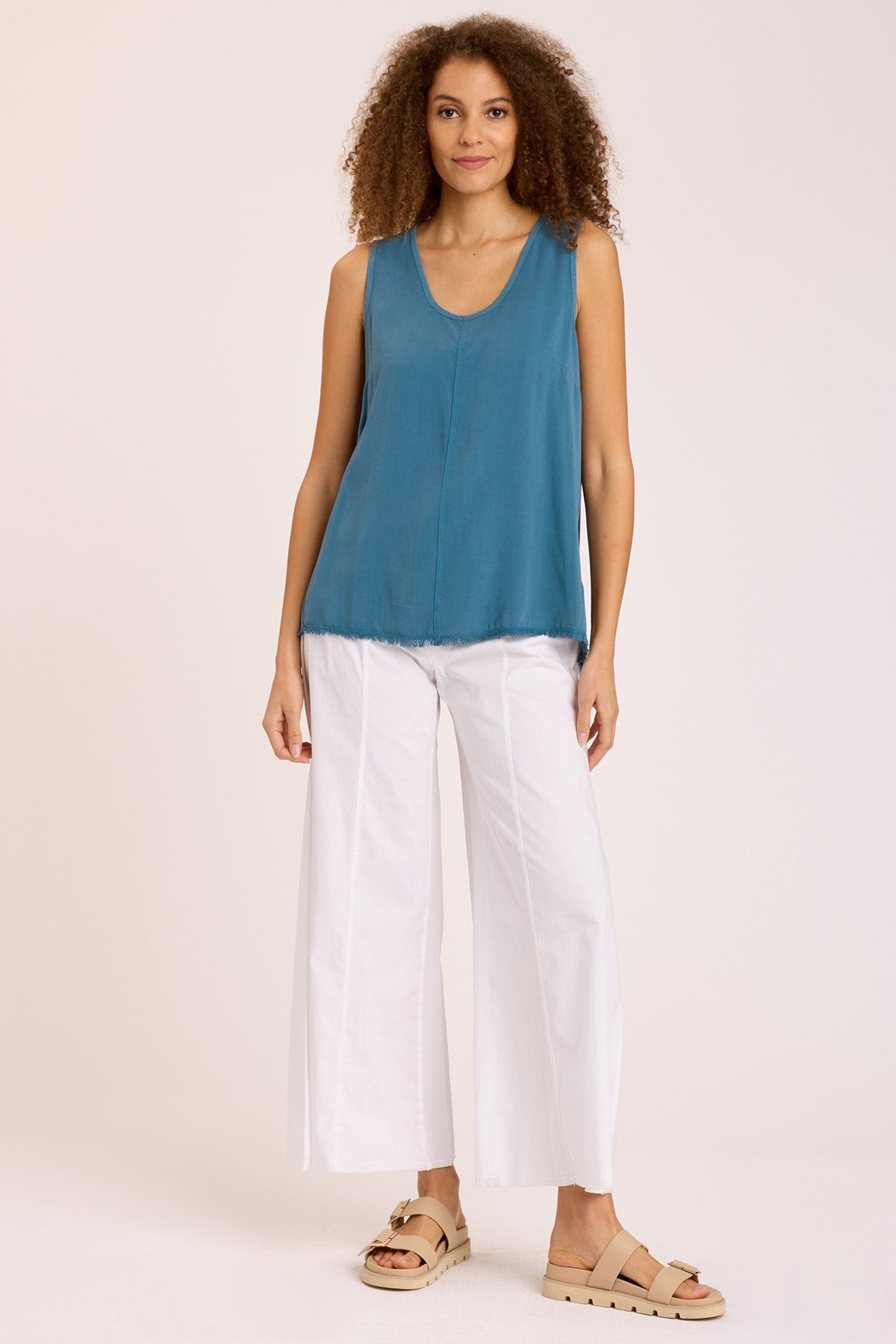 Wearables Poplin Kaj Wide Leg