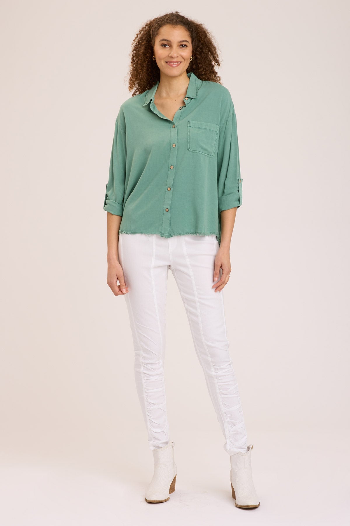 Wearables Voile Babin Button-Up