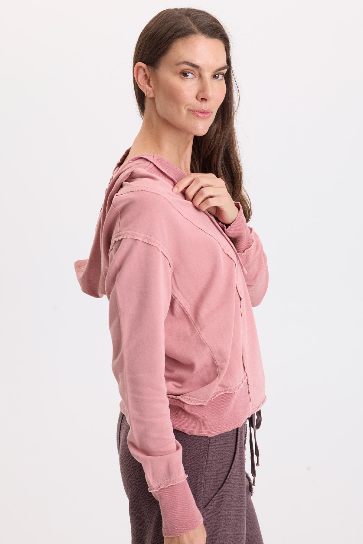 Rosalyn Fleece Casual Hoodie