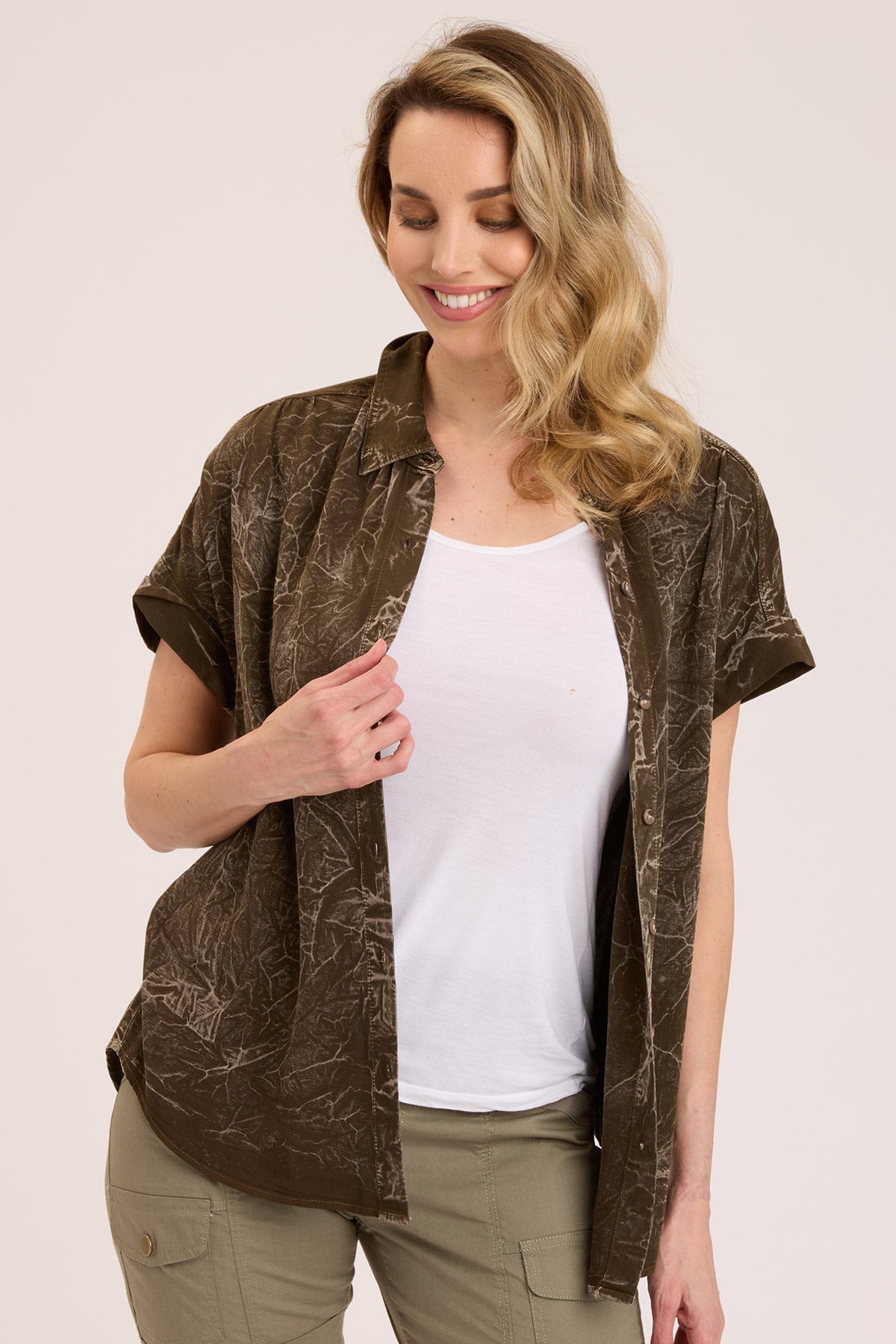 Wearables Twill Rizzo Top