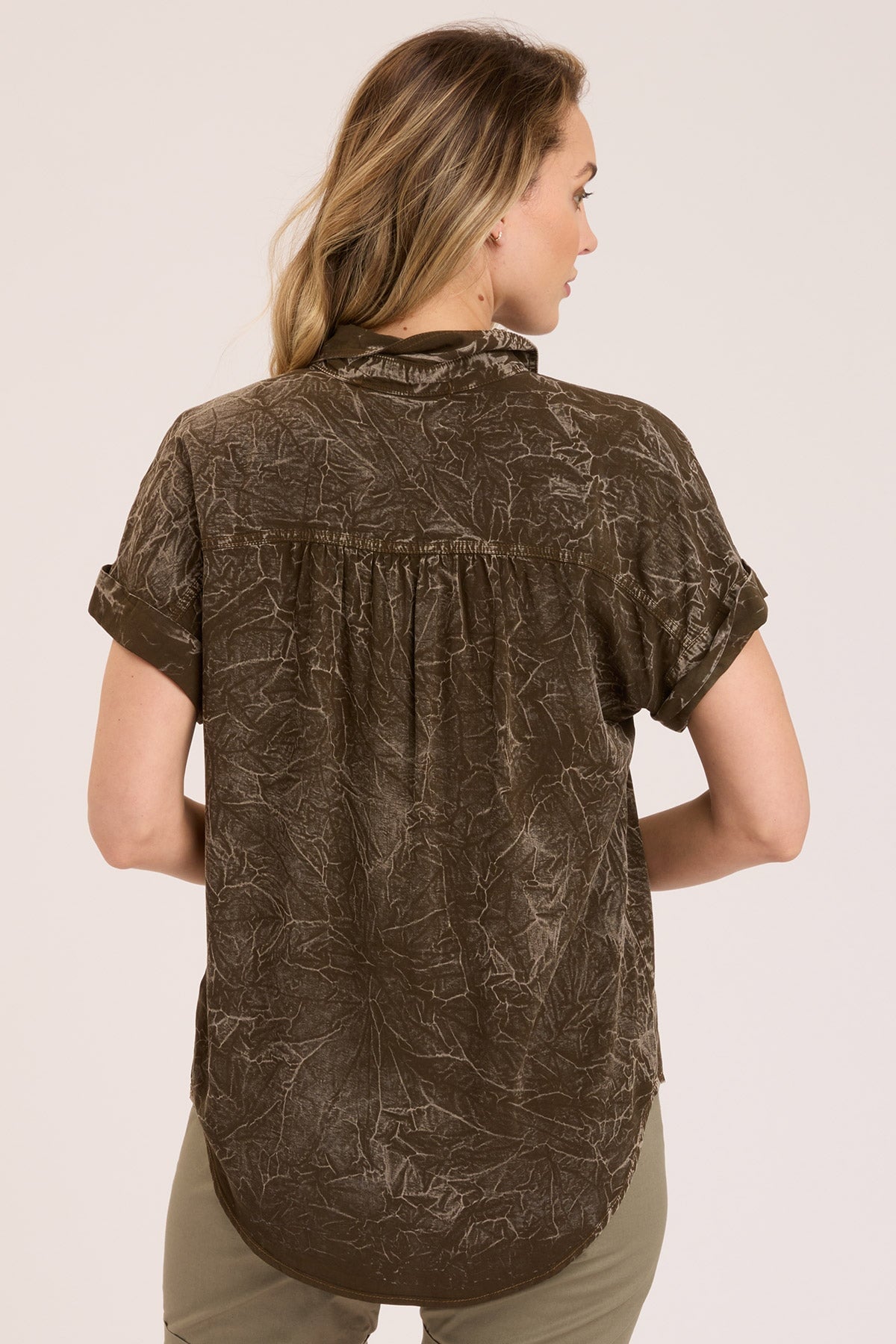 Wearables Twill Rizzo Top