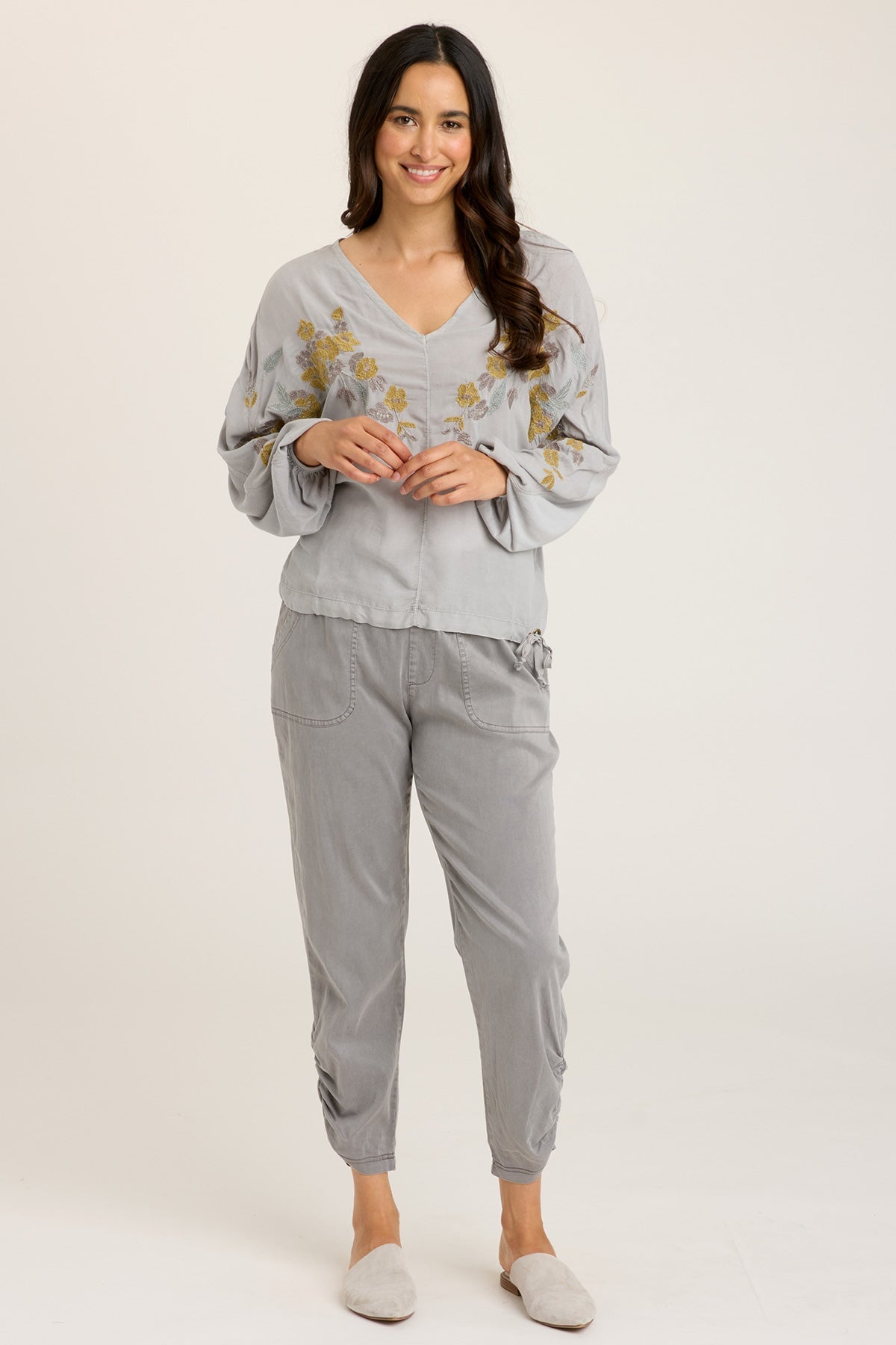 XCVI Pernille V-Neck Top