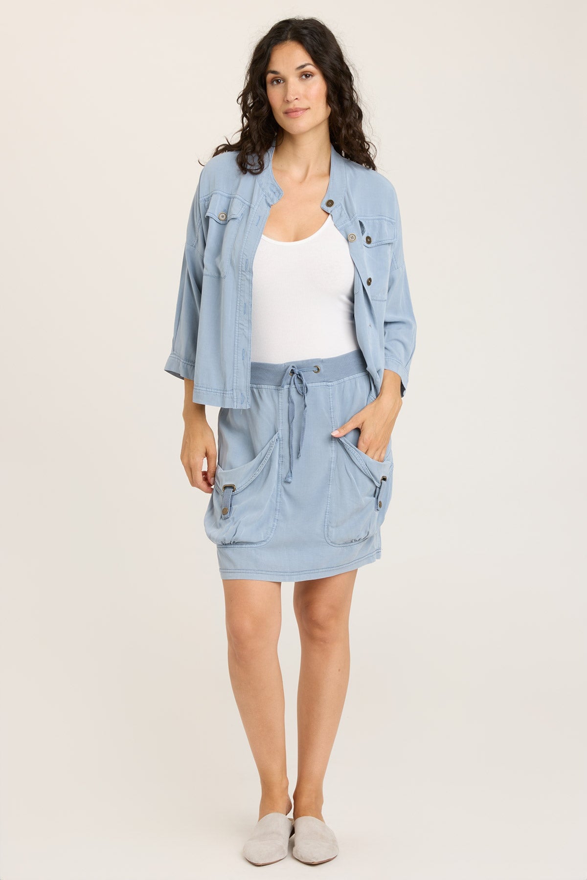 Wearables Twill Colbert Jacket