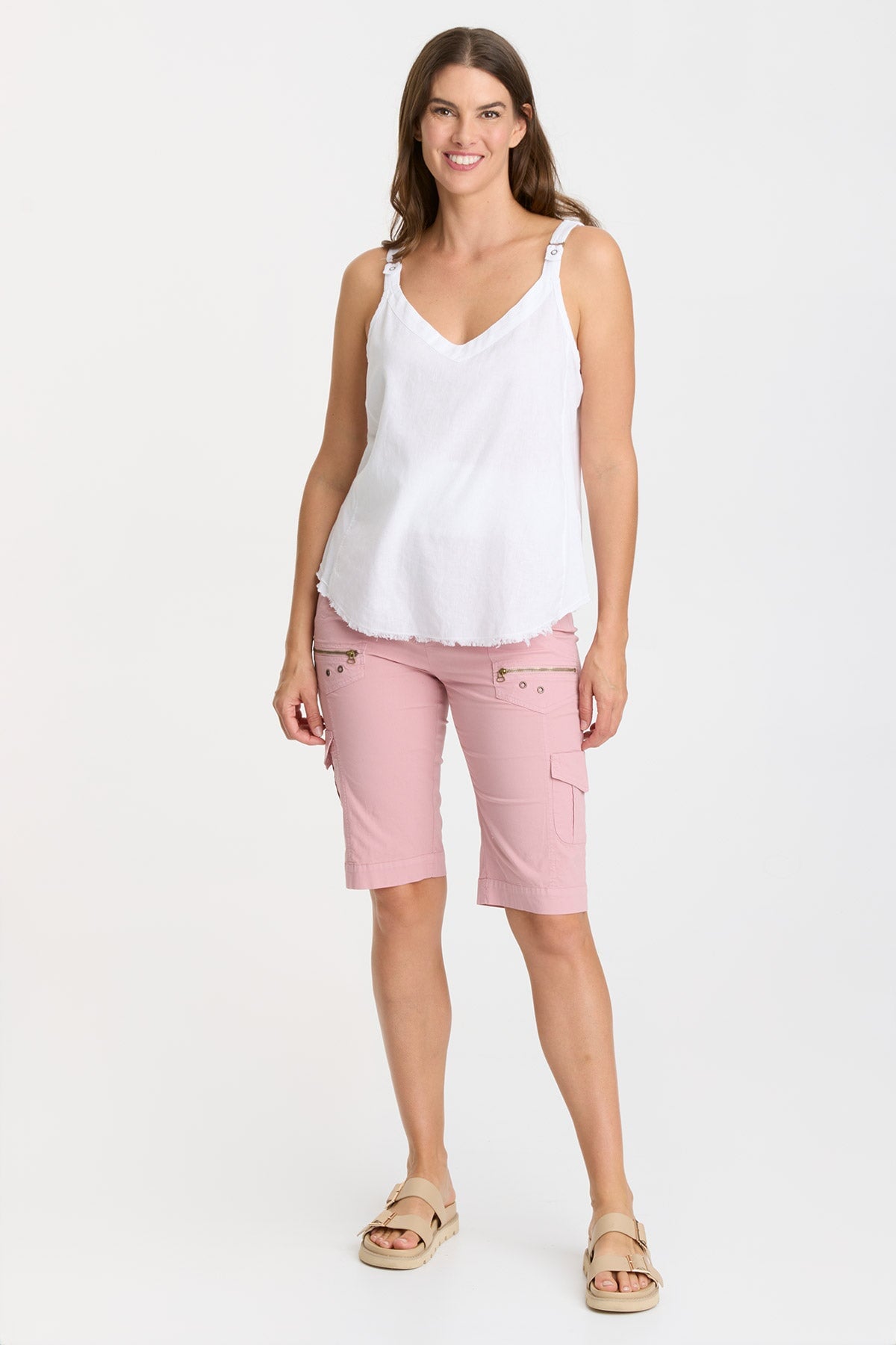 Wearables Linen Theroux Tank