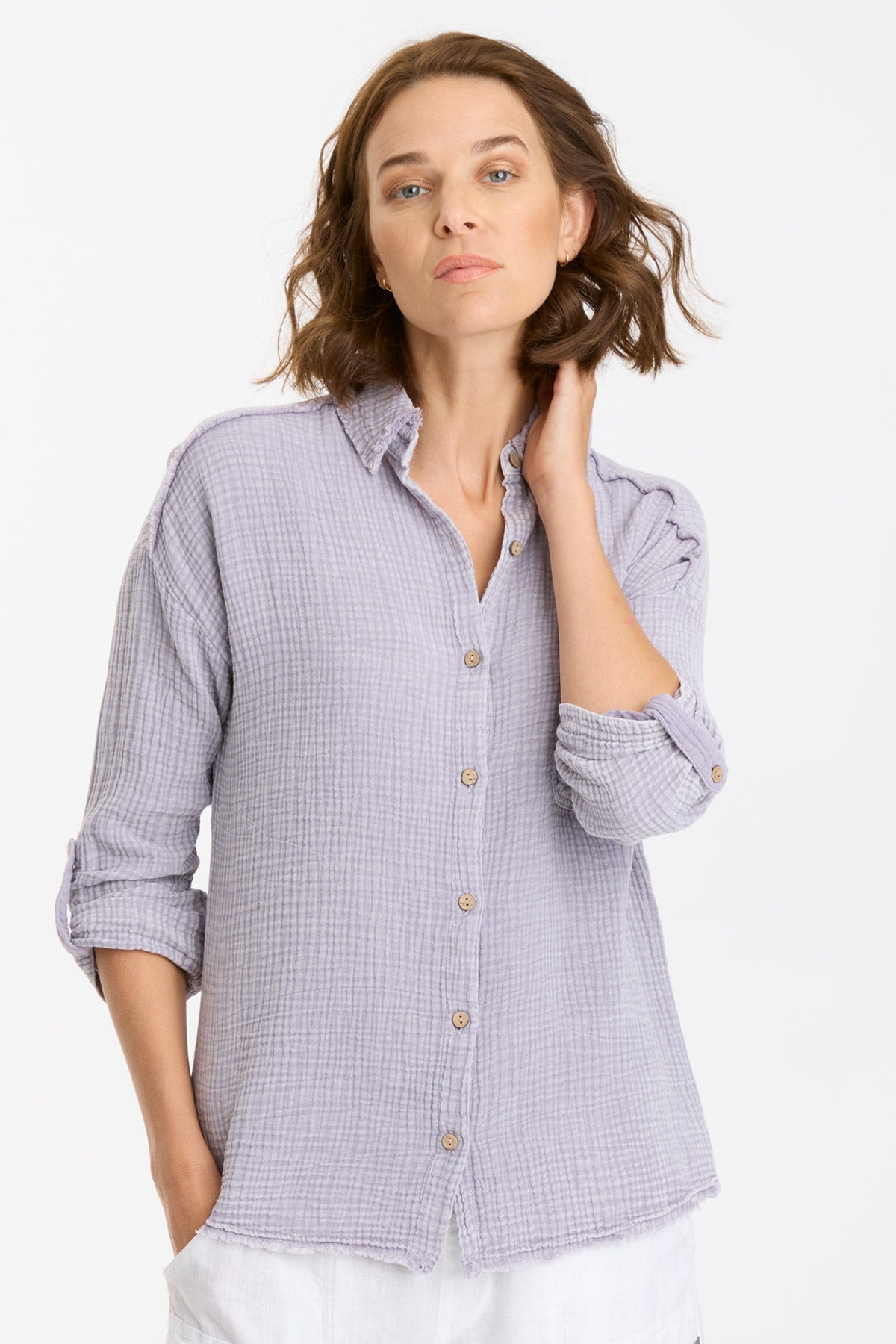 XCVI Randolf Button-Up