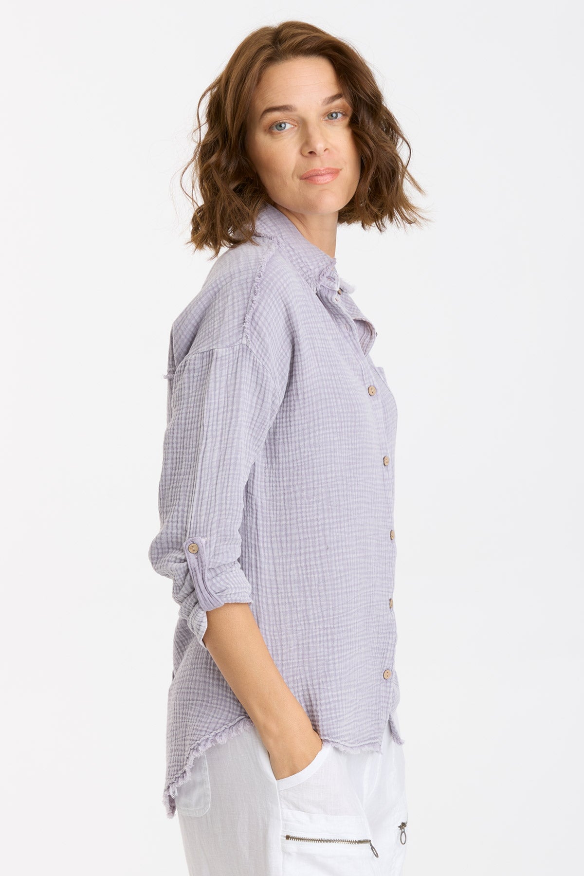 XCVI Randolf Button-Up