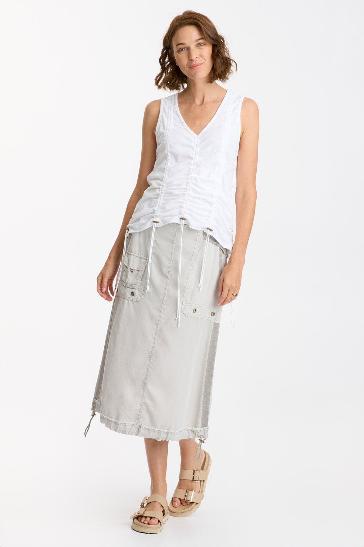 XCVI Finley Bubble Skirt