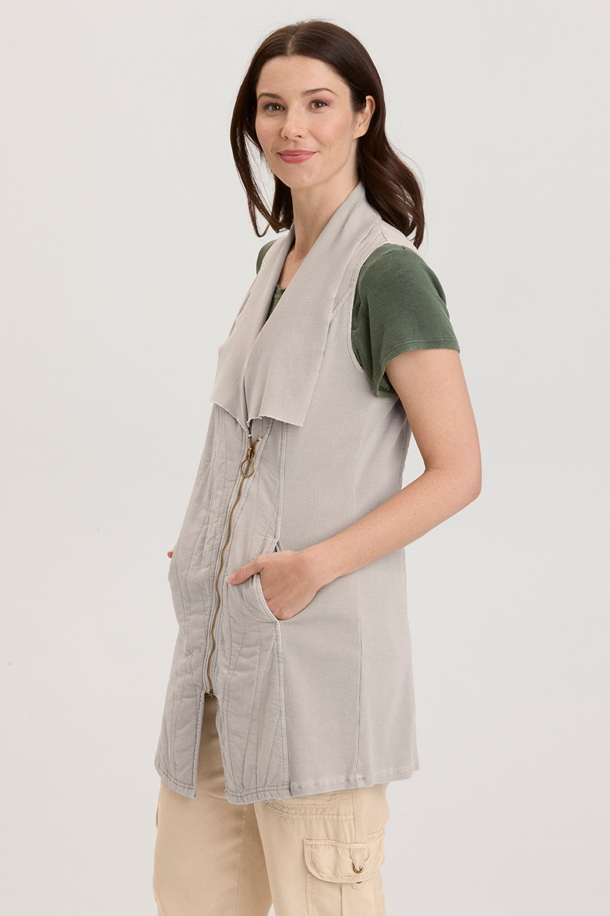 XCVI Oldrich Quilted Vesṭ