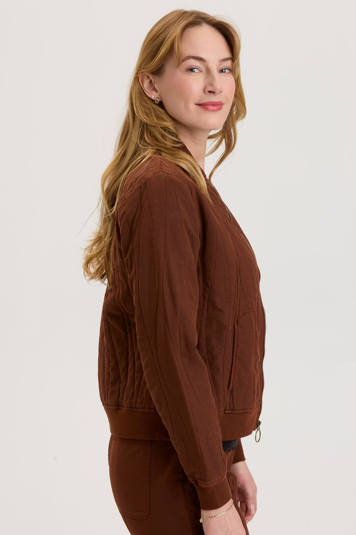 XCVI Hurston Quilted Bomber