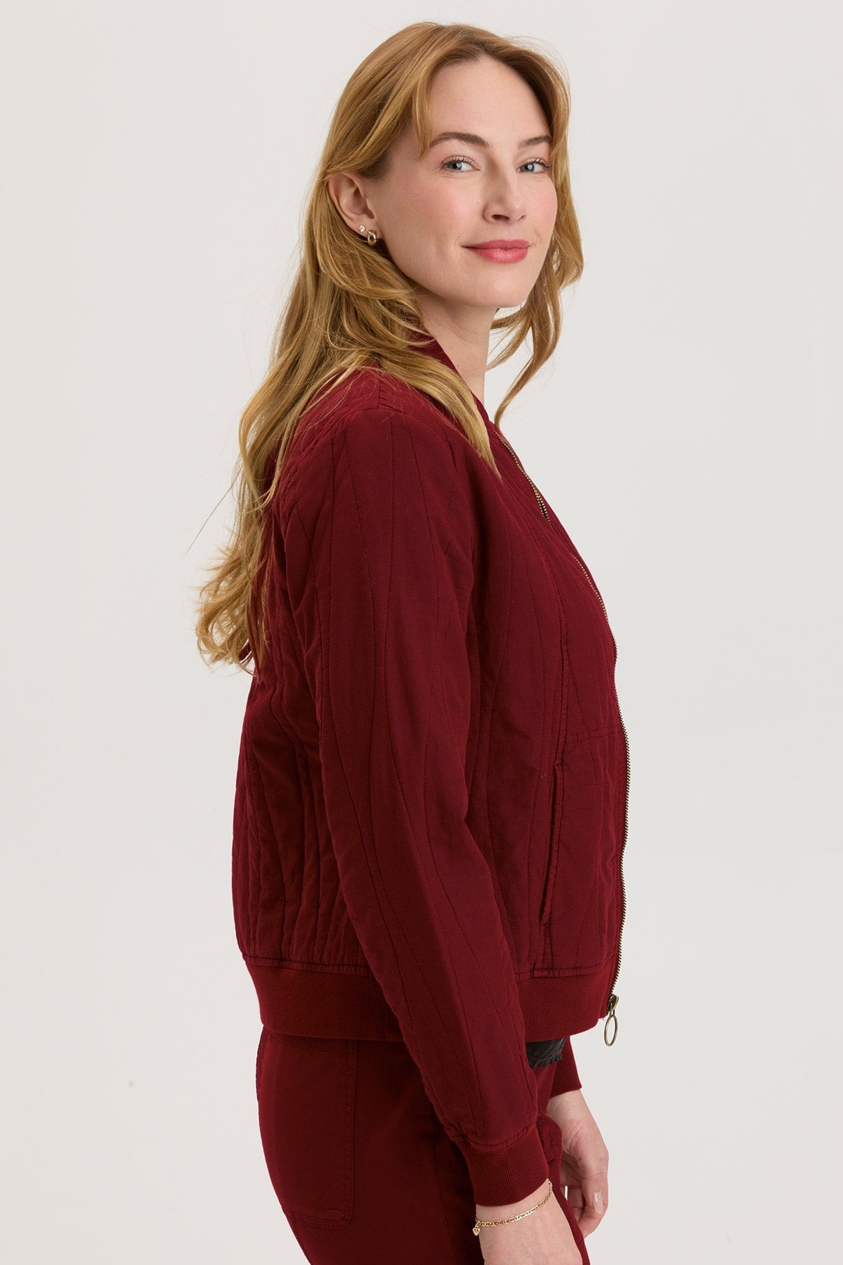 XCVI Hurston Quilted Bomber