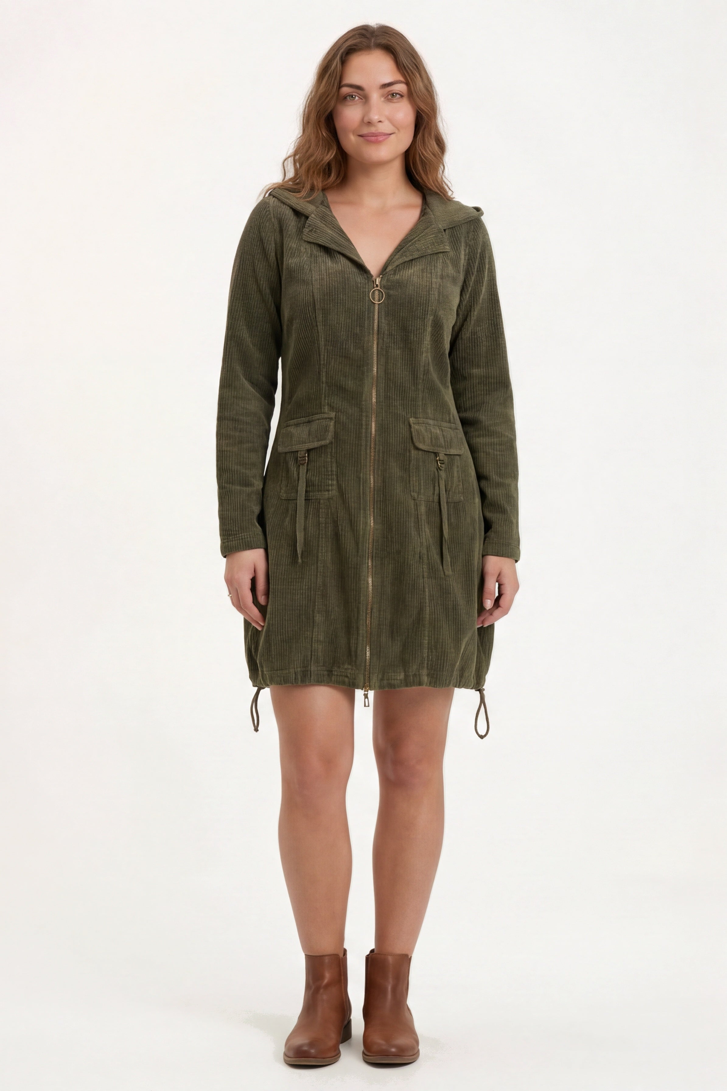 XCVI Naja Corduroy Jacket Dress