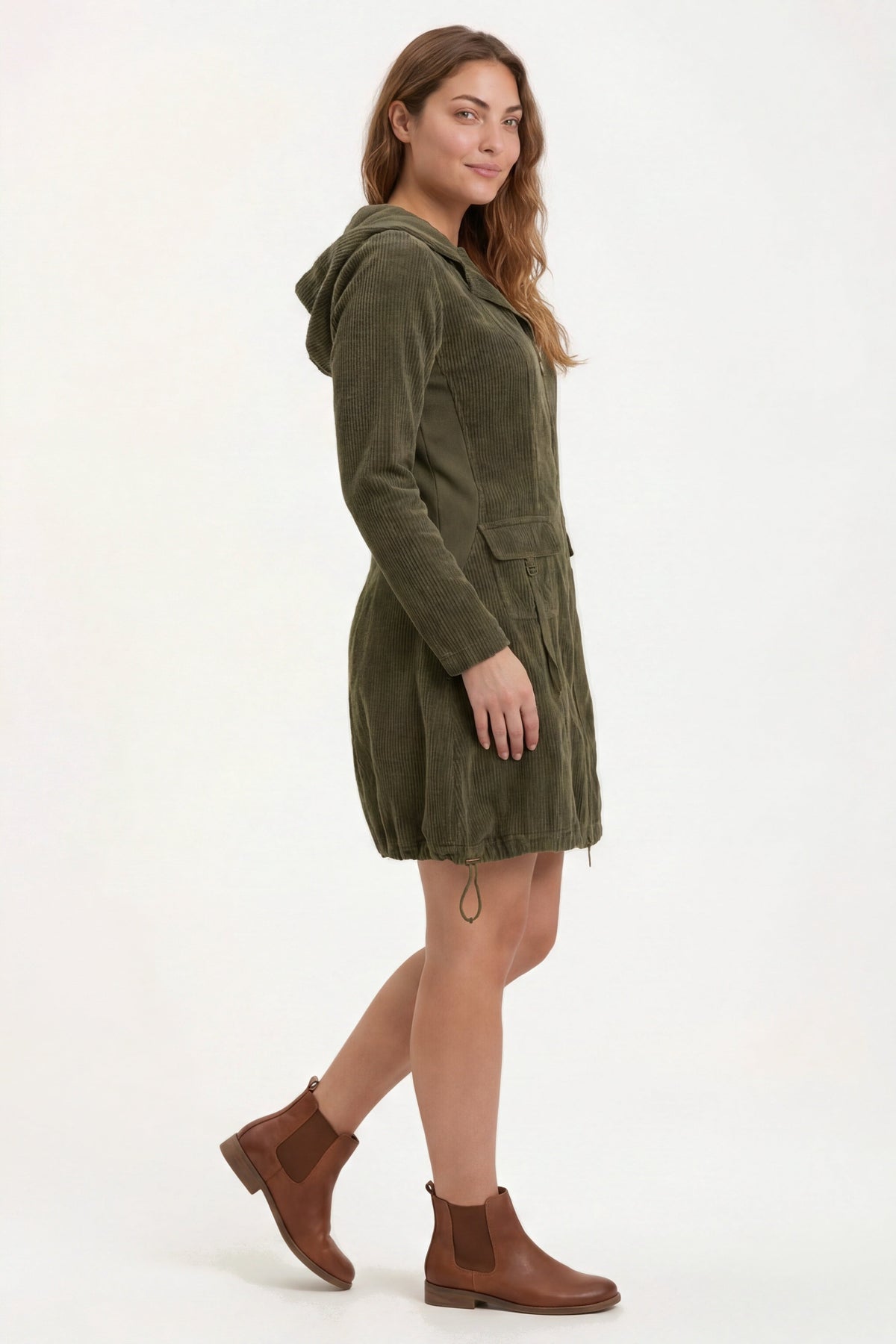 XCVI Naja Corduroy Jacket Dress