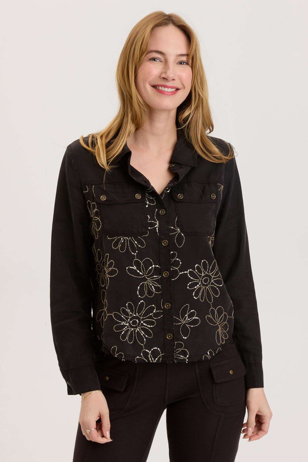 XCVI Paisley Shacket