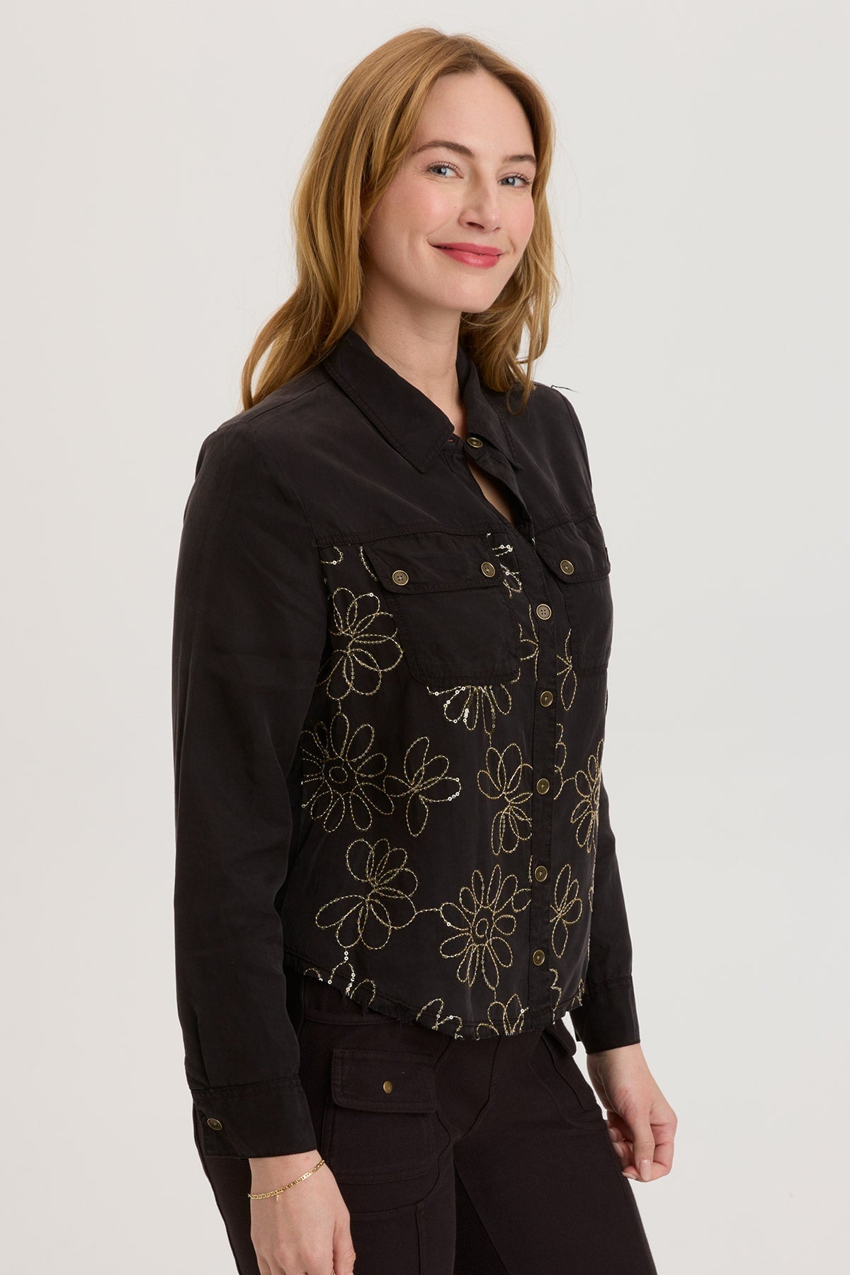 XCVI Paisley Shacket