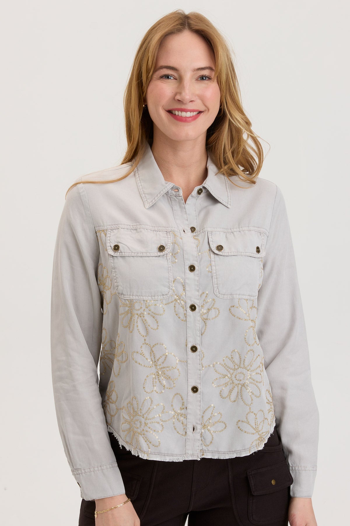 XCVI Paisley Shacket