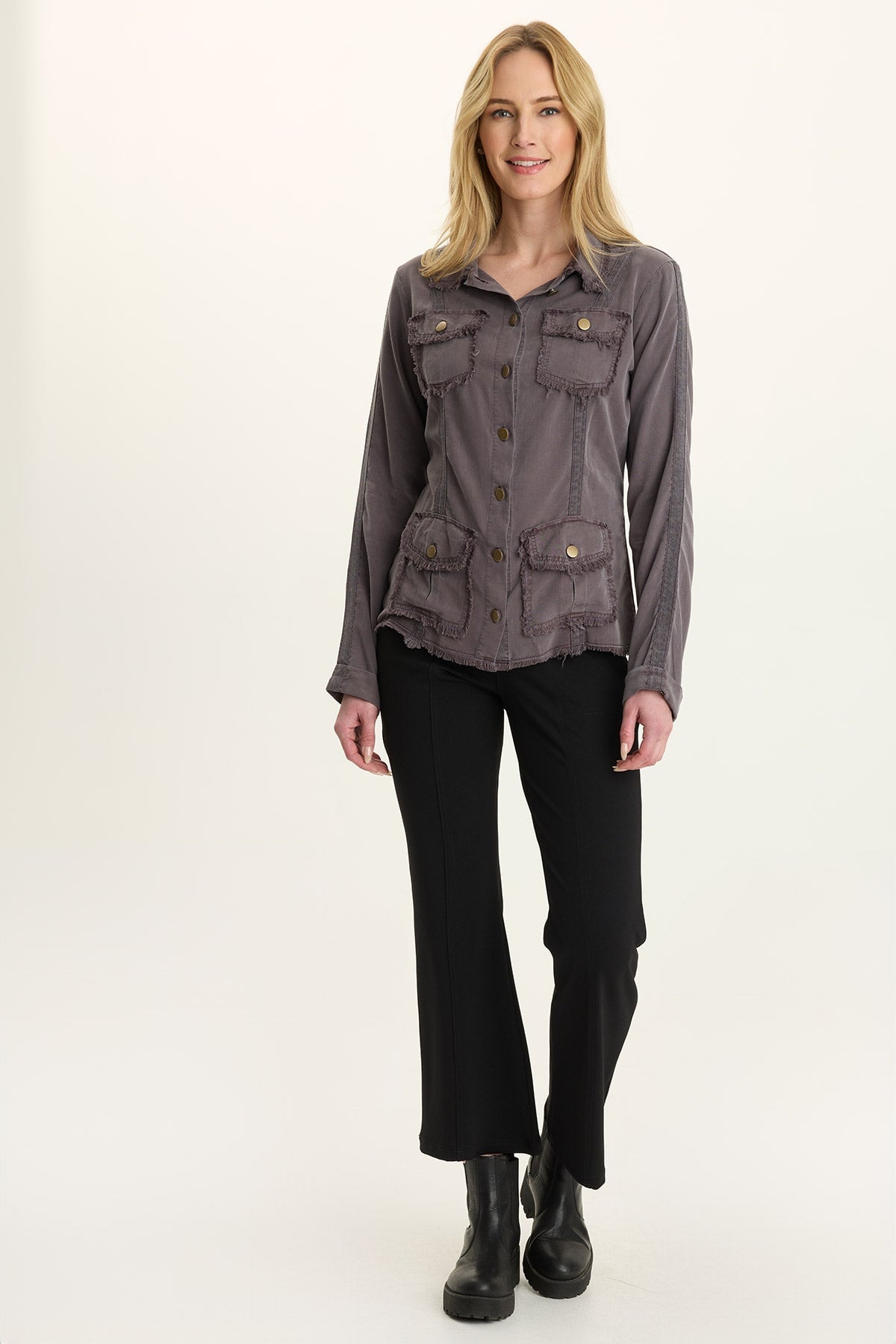 Wearables Twill Safari 4-Pocket Twill Jacket