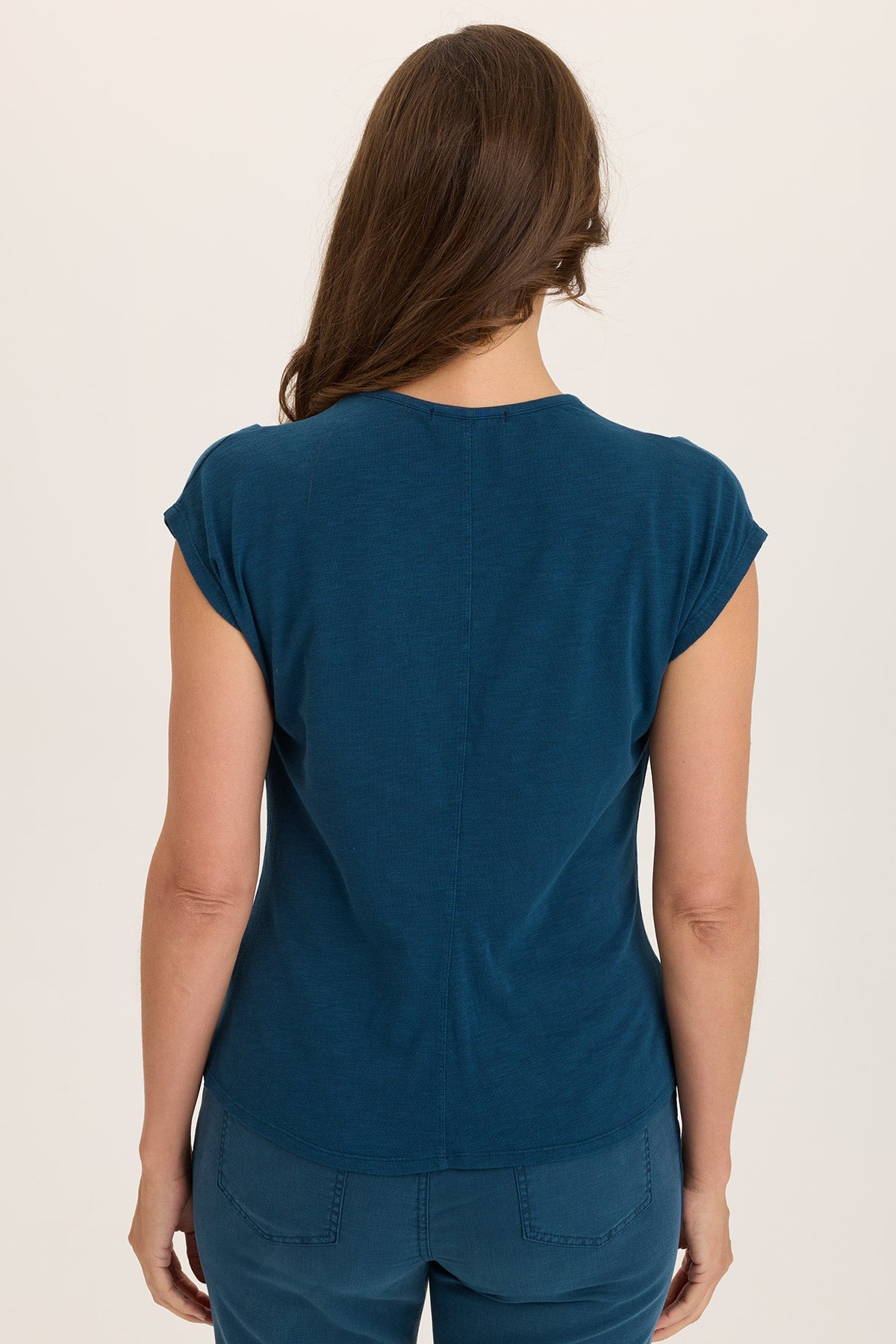 Wearables Arwen Soft Jersey Mock Neck Tee