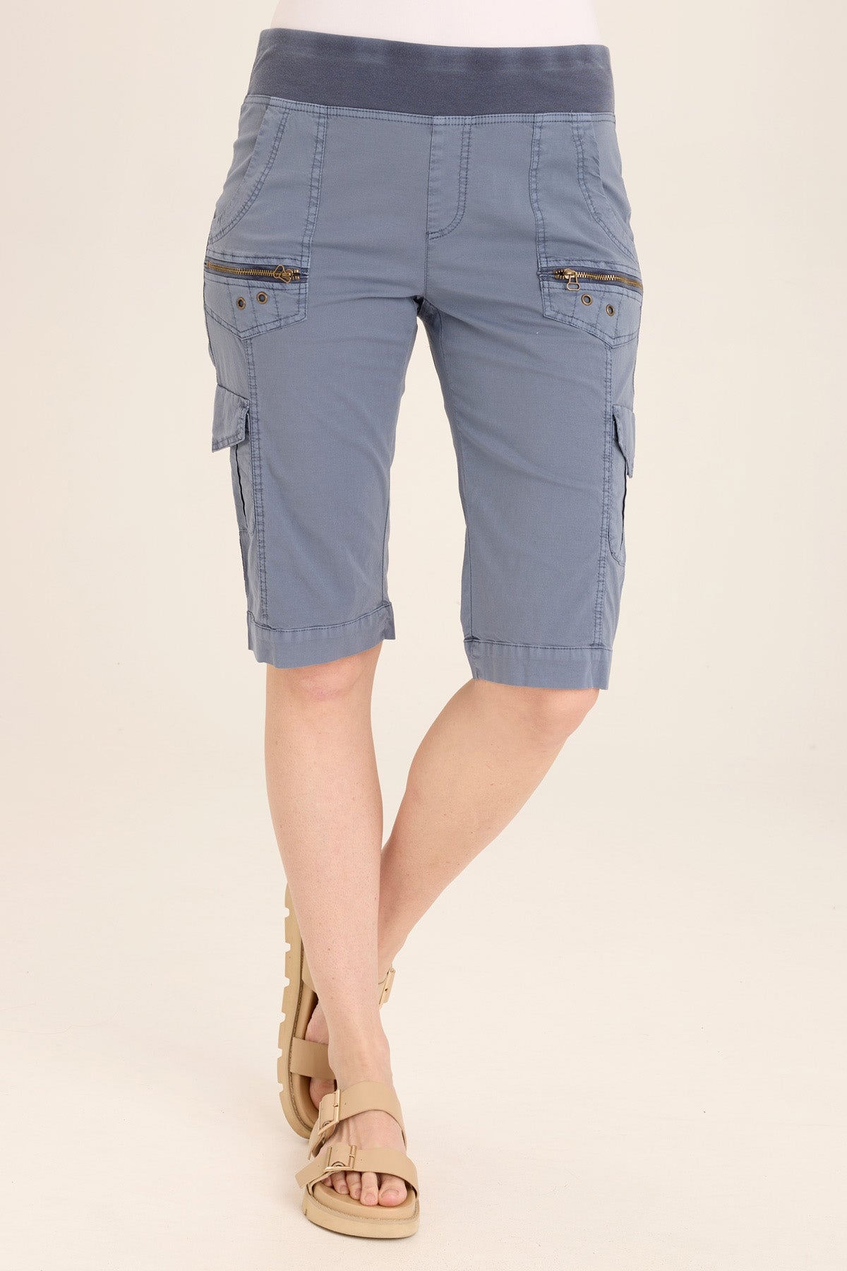 Wearables Zola Stretch Poplin Bermuda Short