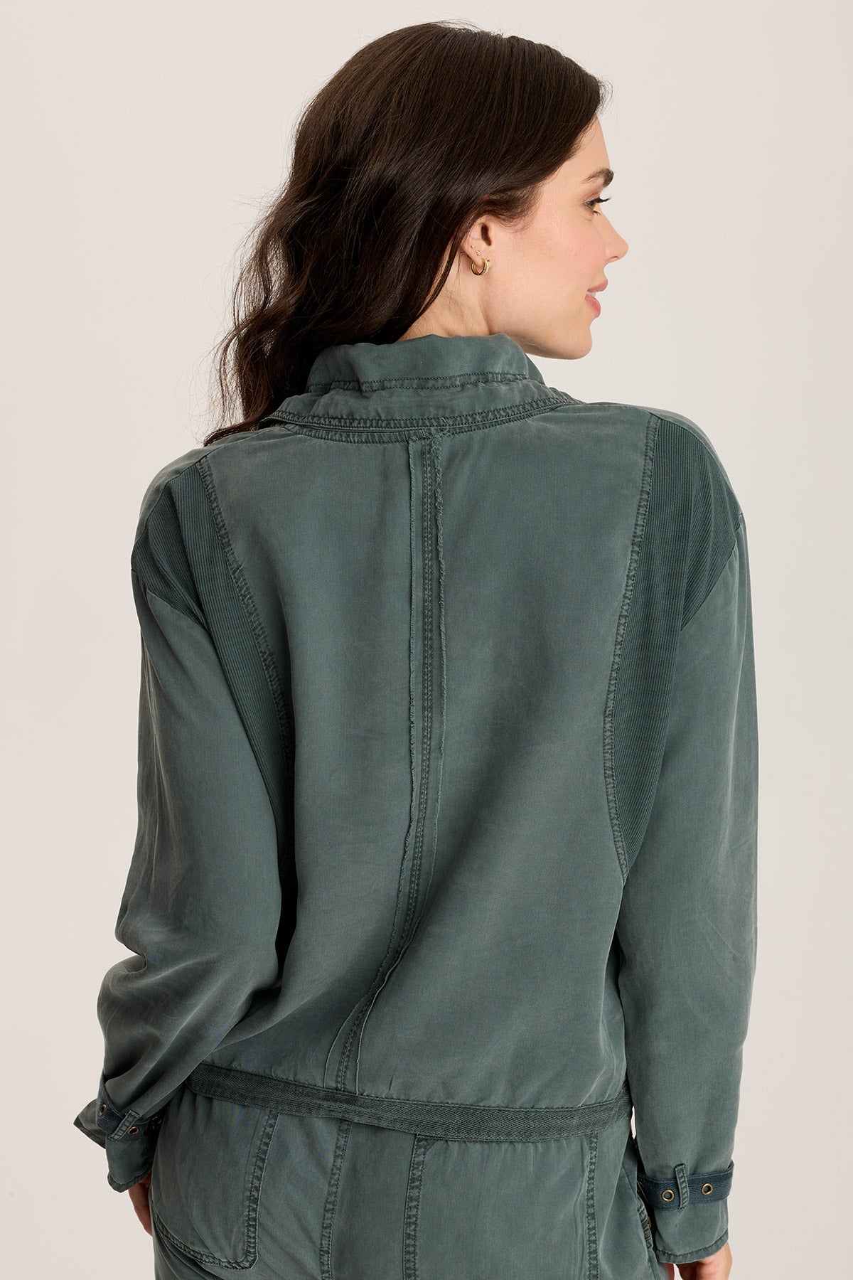 XCVI Oziel Twill Relaxed Utility Jacket