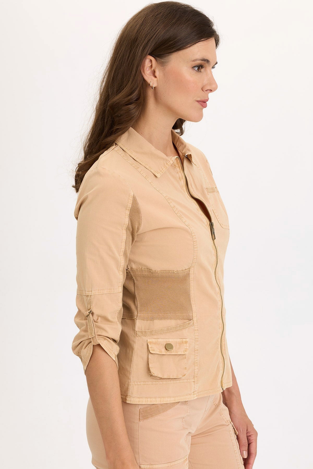 Wearables Wexel Poplin/Stretch Fitted Cargo Jacket