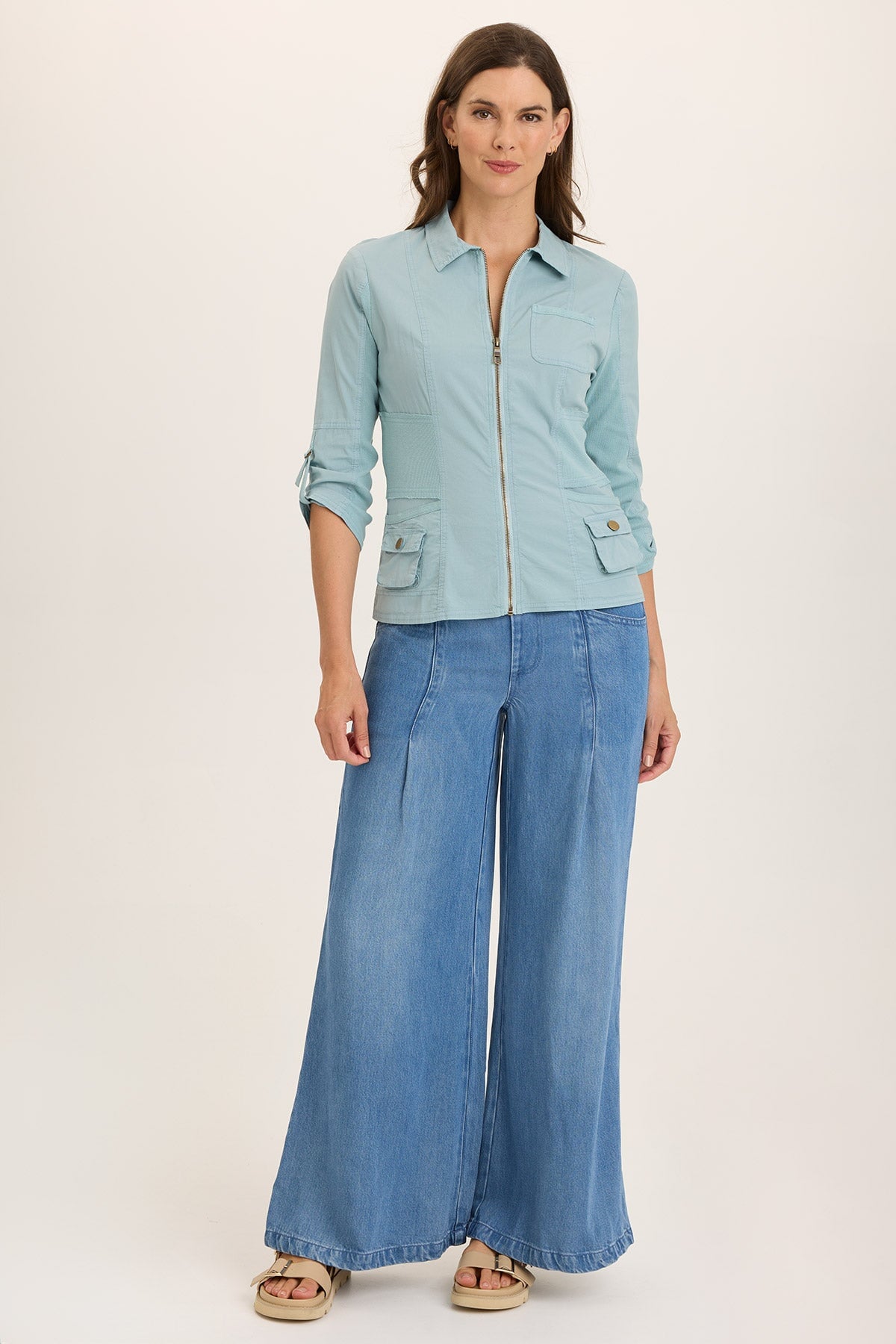 Wearables Wexel Poplin/Stretch Fitted Cargo Jacket