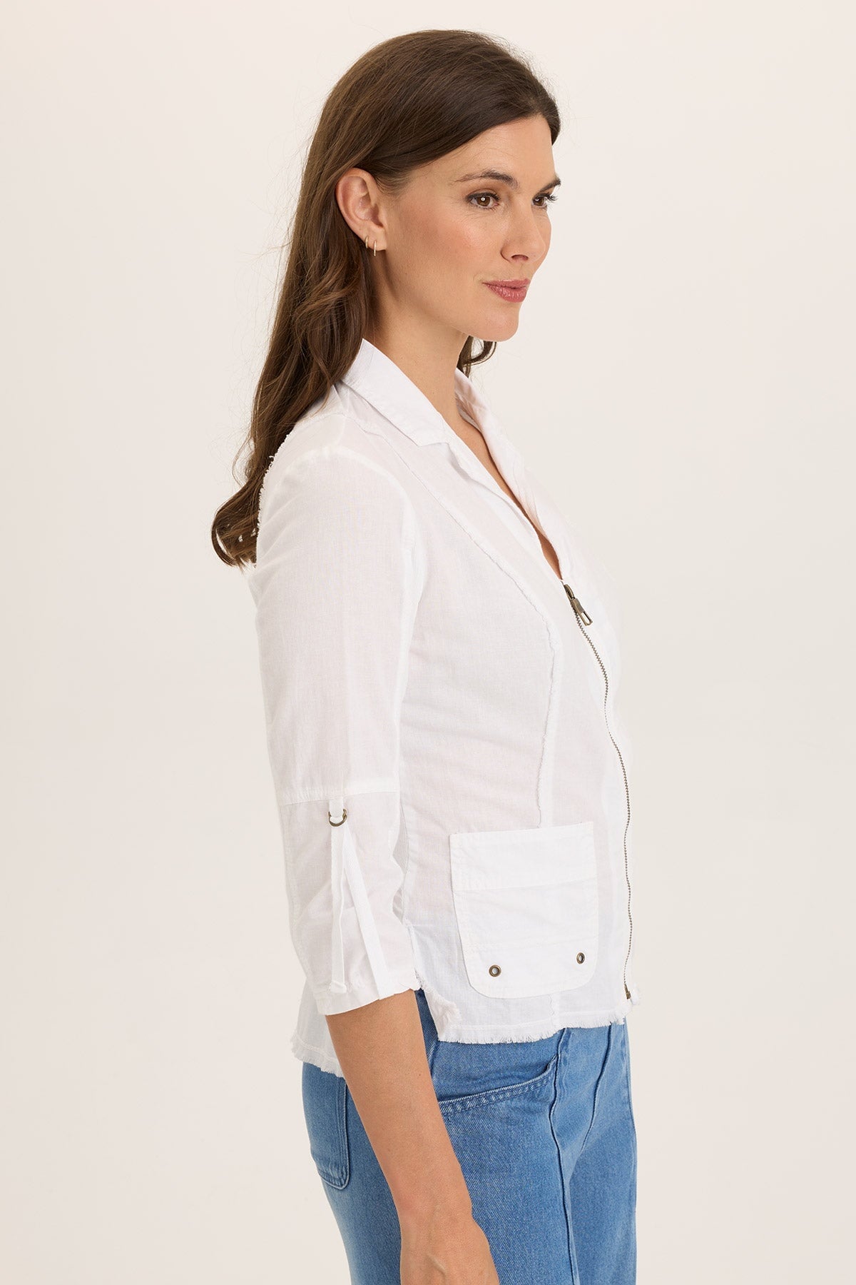 Wearables Wexel Poplin/Stretch Fitted Cargo Jacket