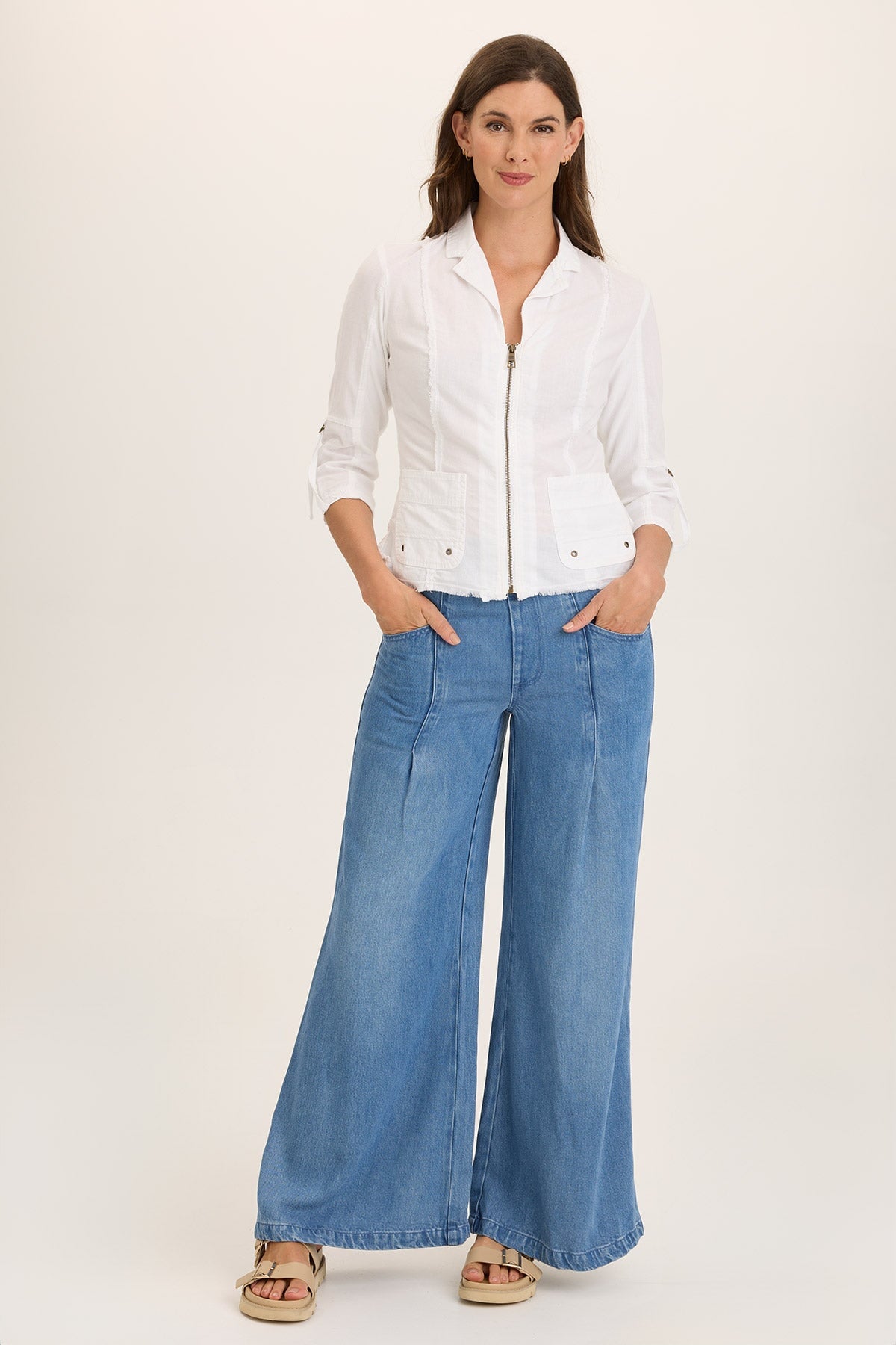 Wearables Wexel Poplin/Stretch Fitted Cargo Jacket