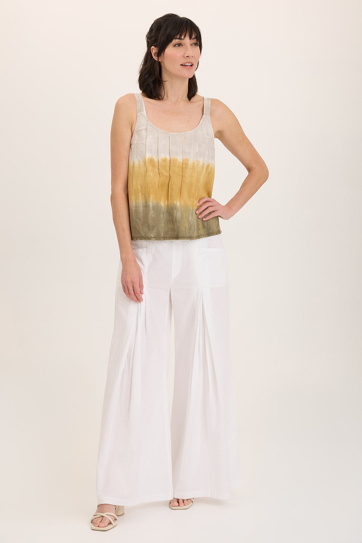 Wearables Zorba Linen Ultra Wide Leg Pant