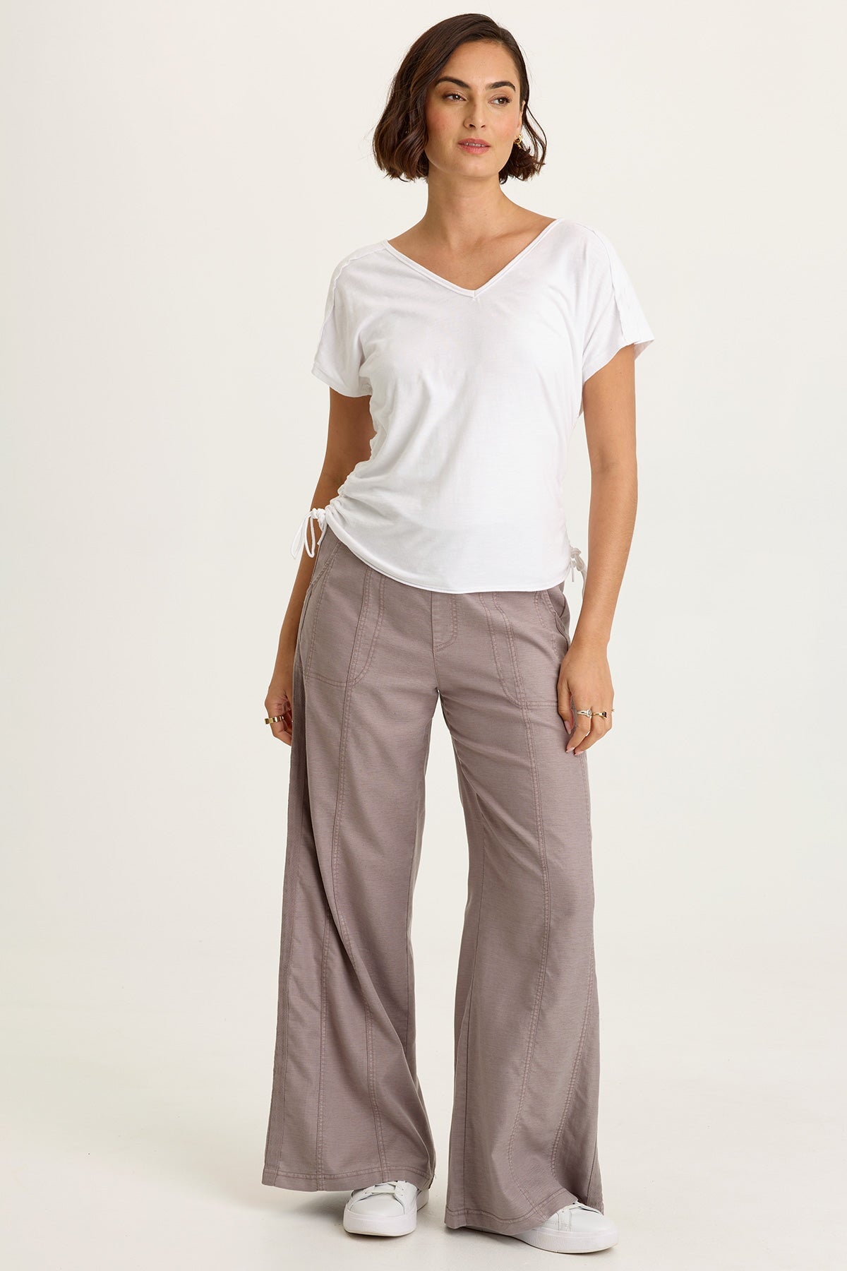 Wearables Geraldine Twill Double Seam Pant