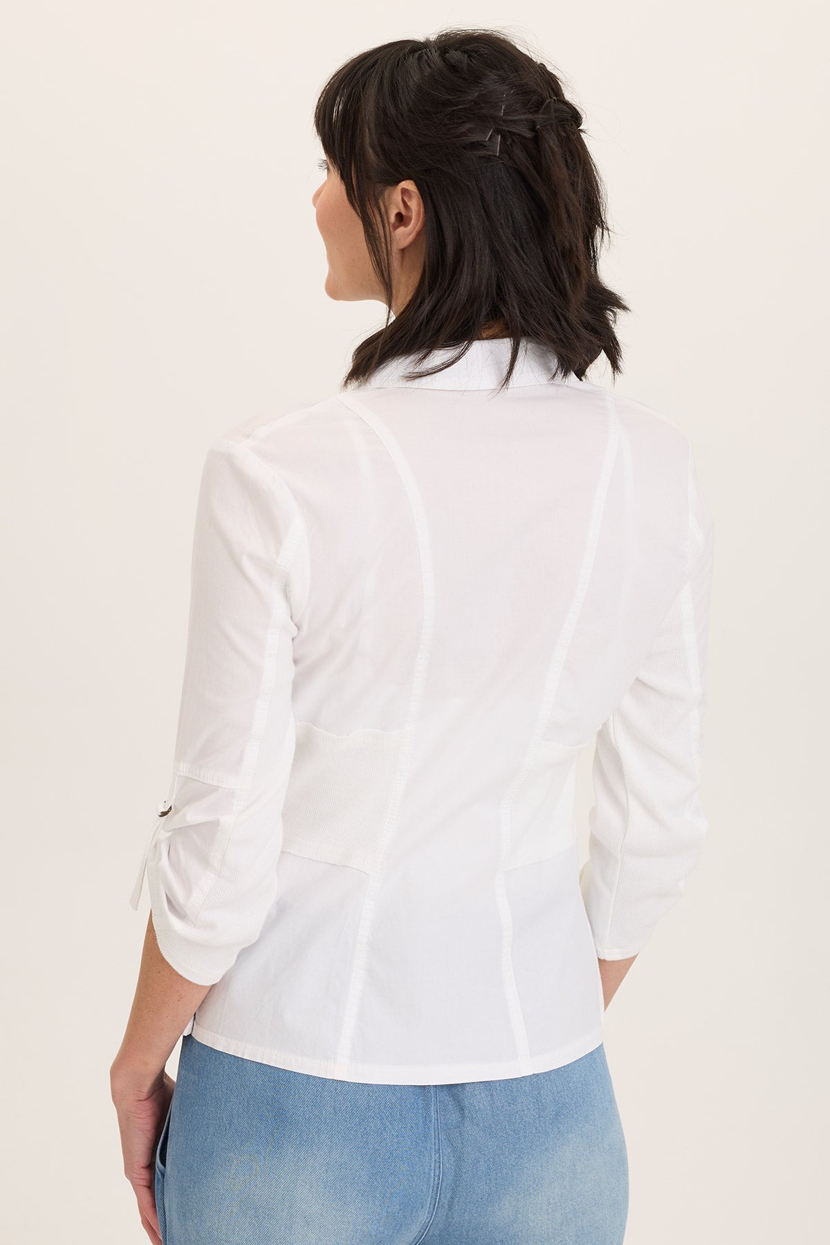 Wearables Linen Raphael Distressed Blazer