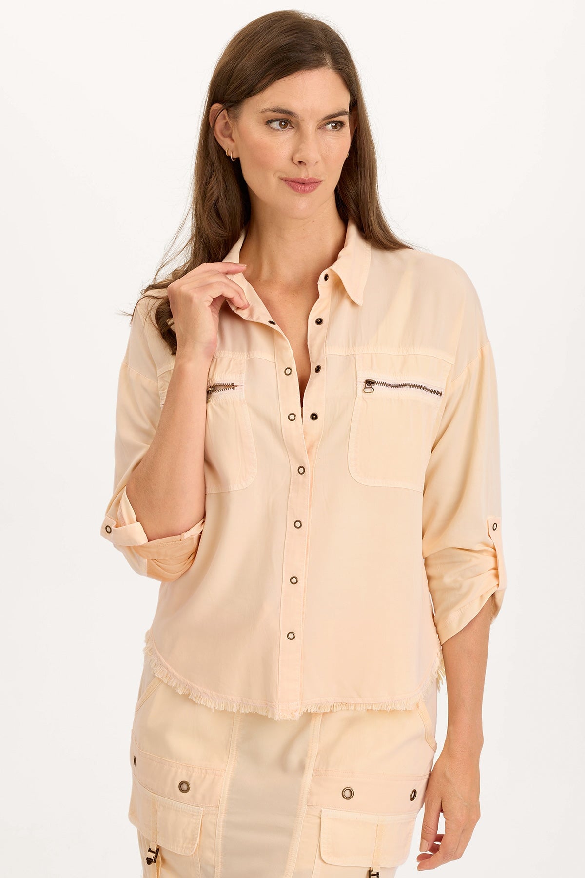 Wearables Knapp Twill Utility Button-up