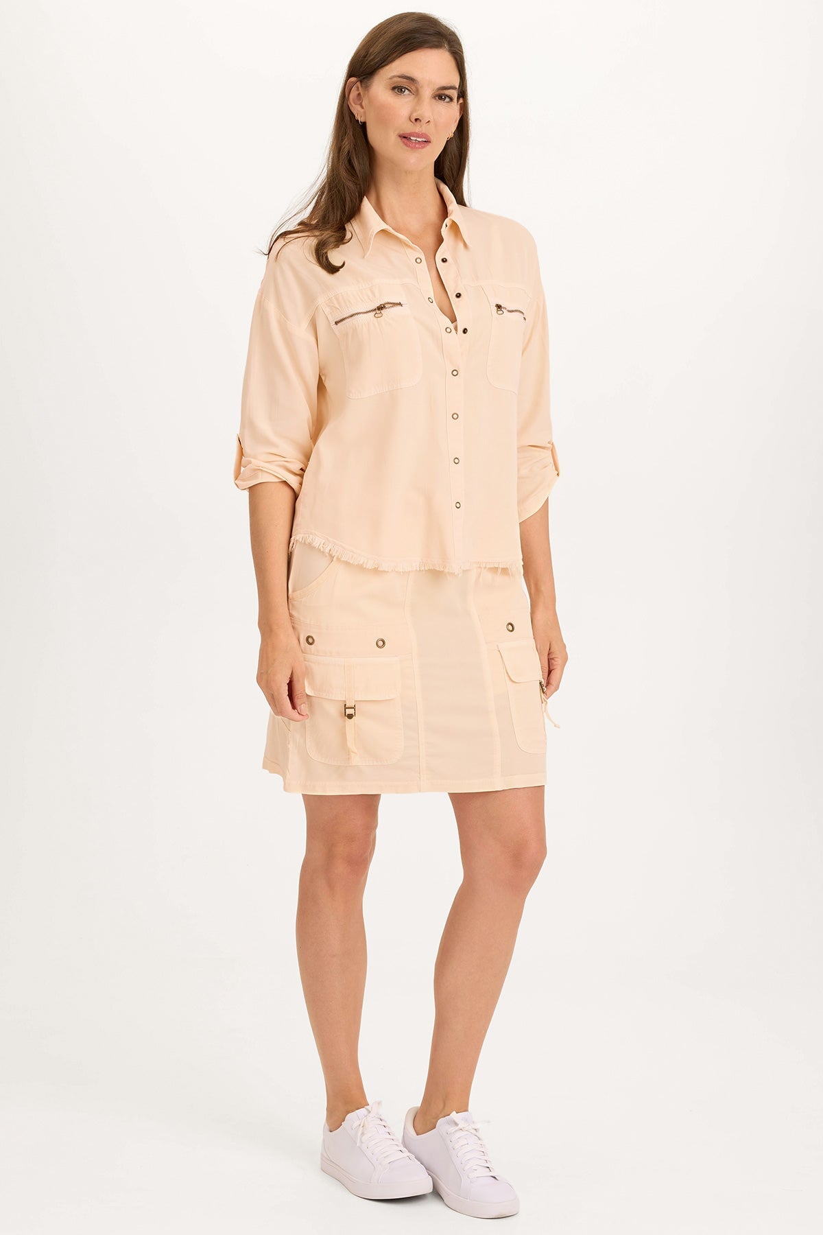 Wearables Knapp Twill Utility Button-up