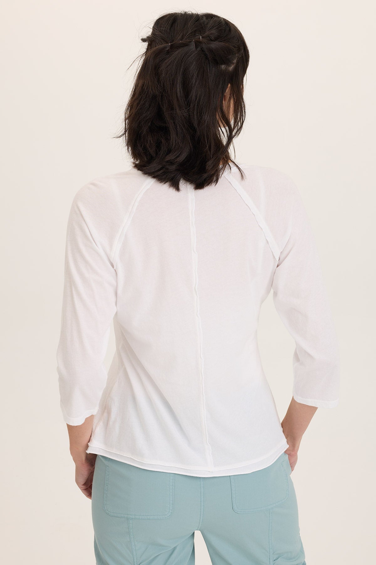 Wearables Maven Jersey 3/4-Sleeve V-Neck Tee