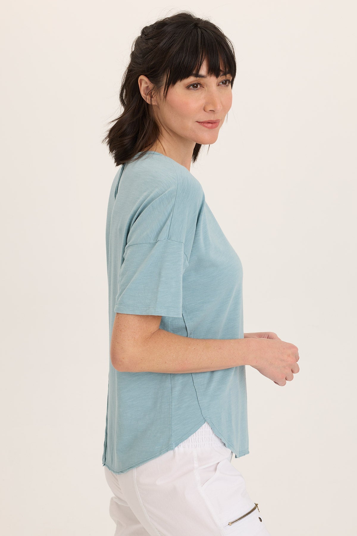 Wearables Duvall Soft Jersey Oversize Tee