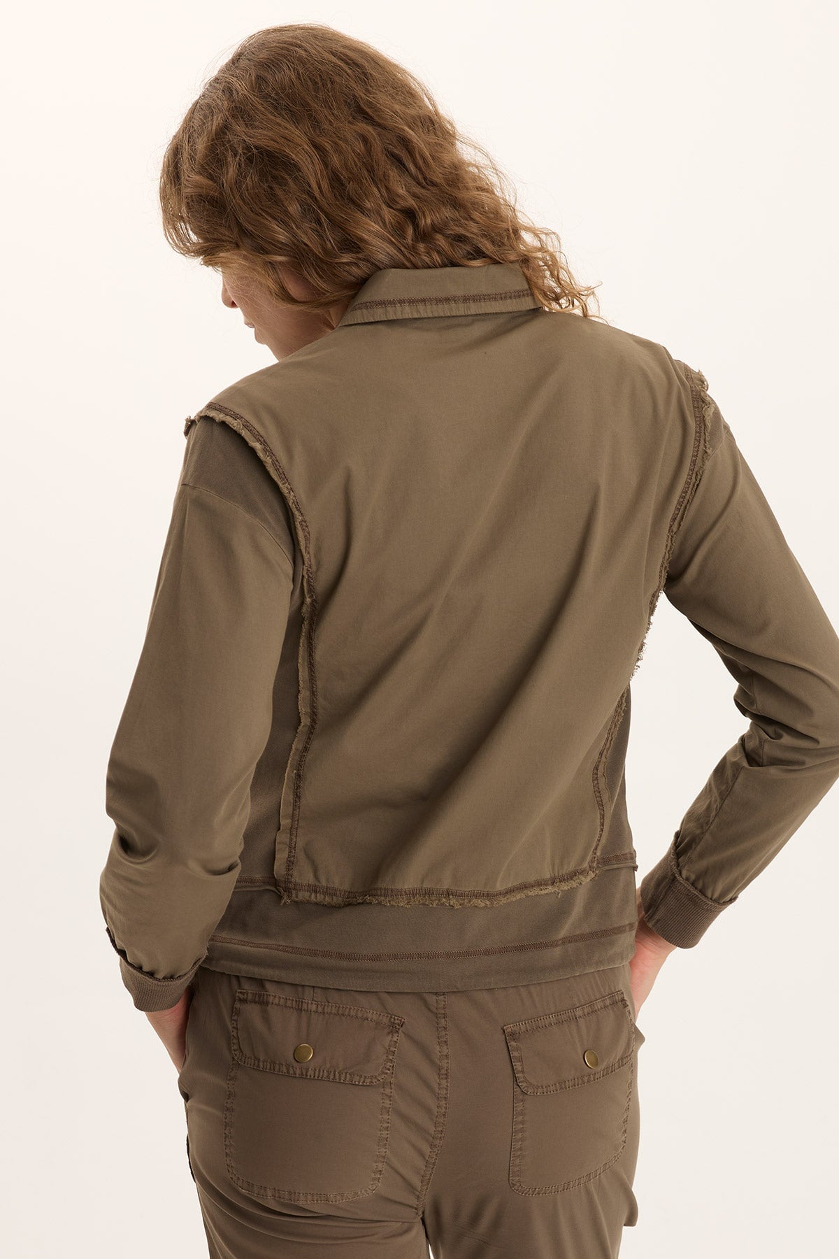 XCVI Ari Poplin Adjustable Cargo Bomber