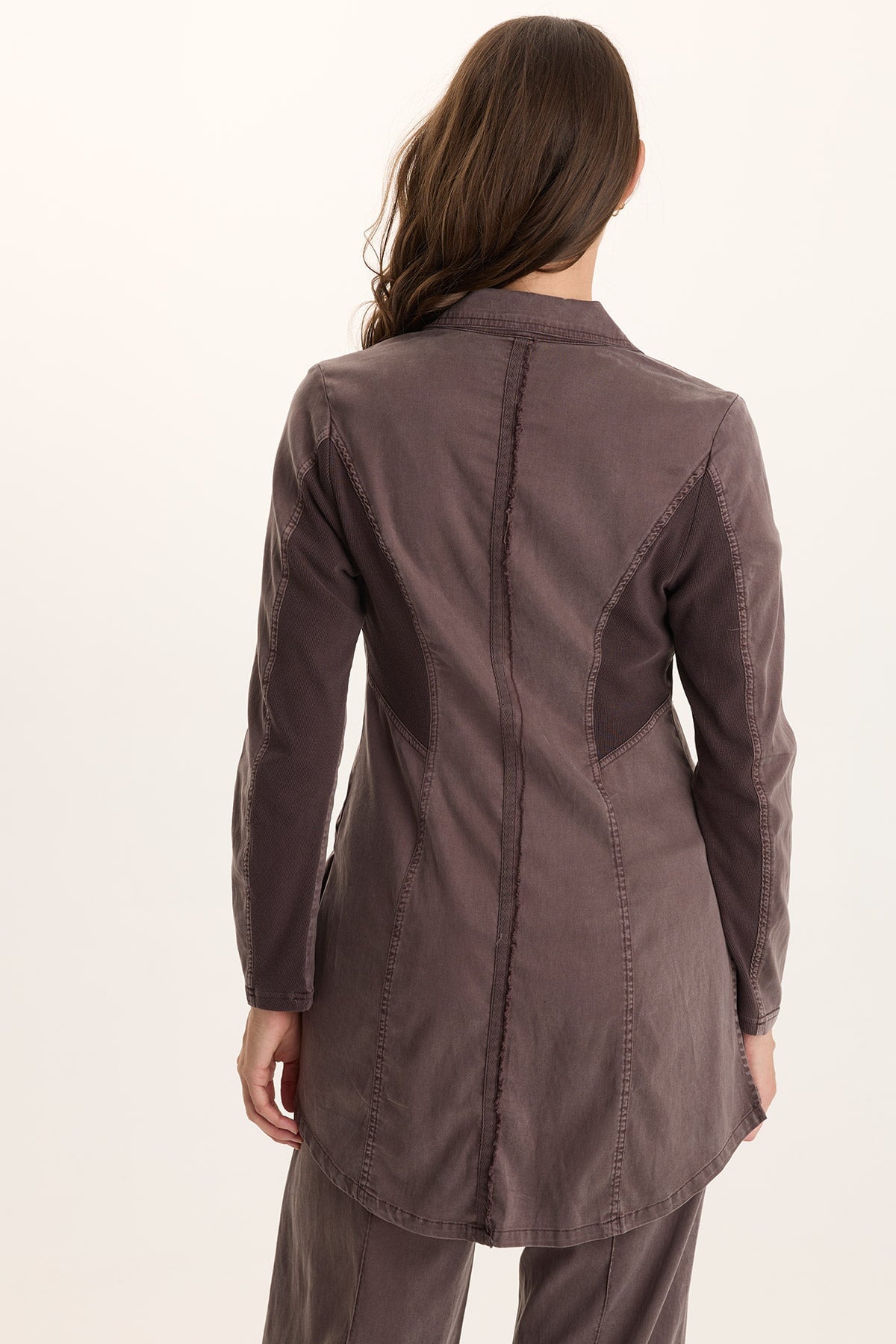 XCVI Lainey Longline Tencel Blazer