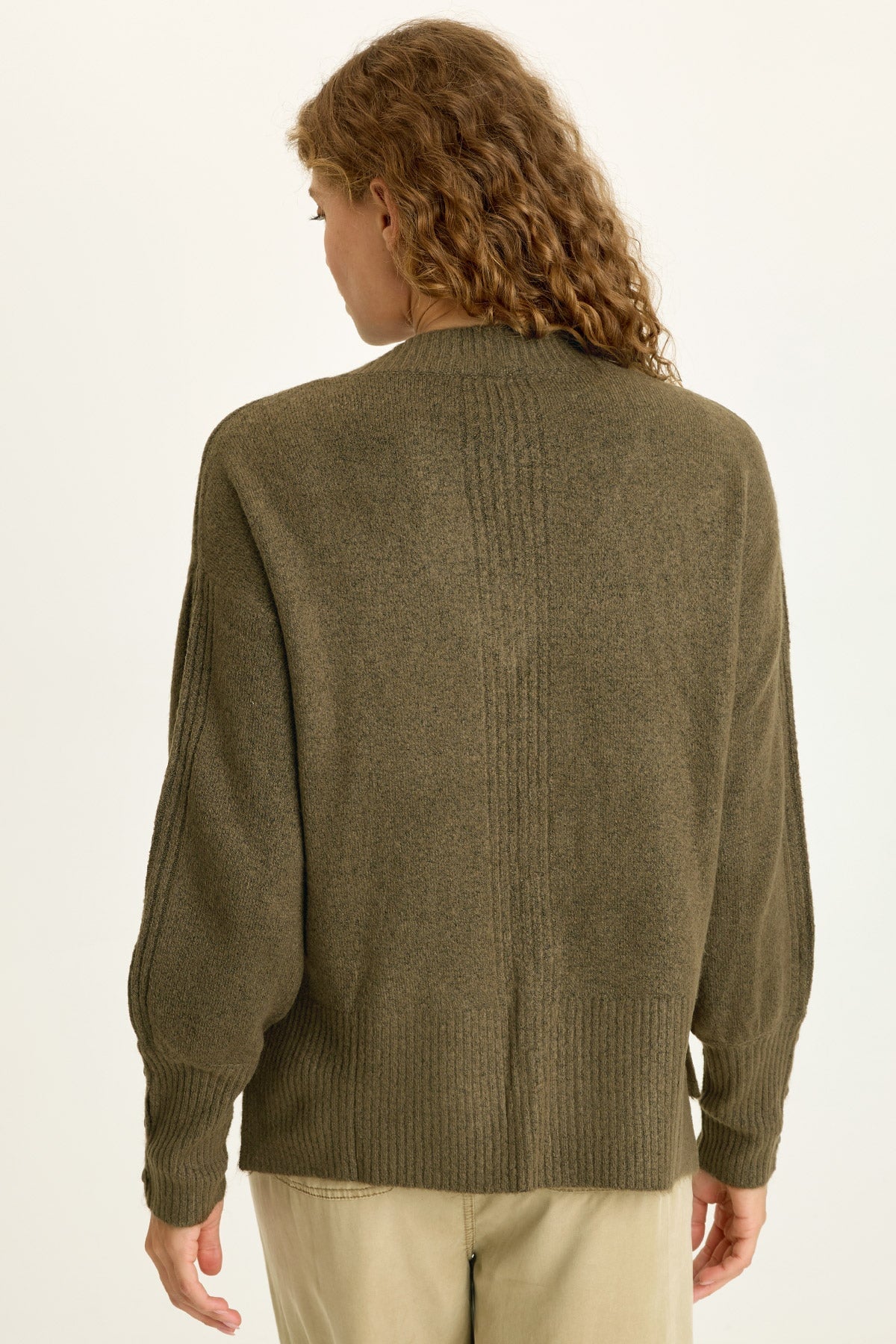 XCVI Bronte Relaxed Fit V-Neck Knit Sweater