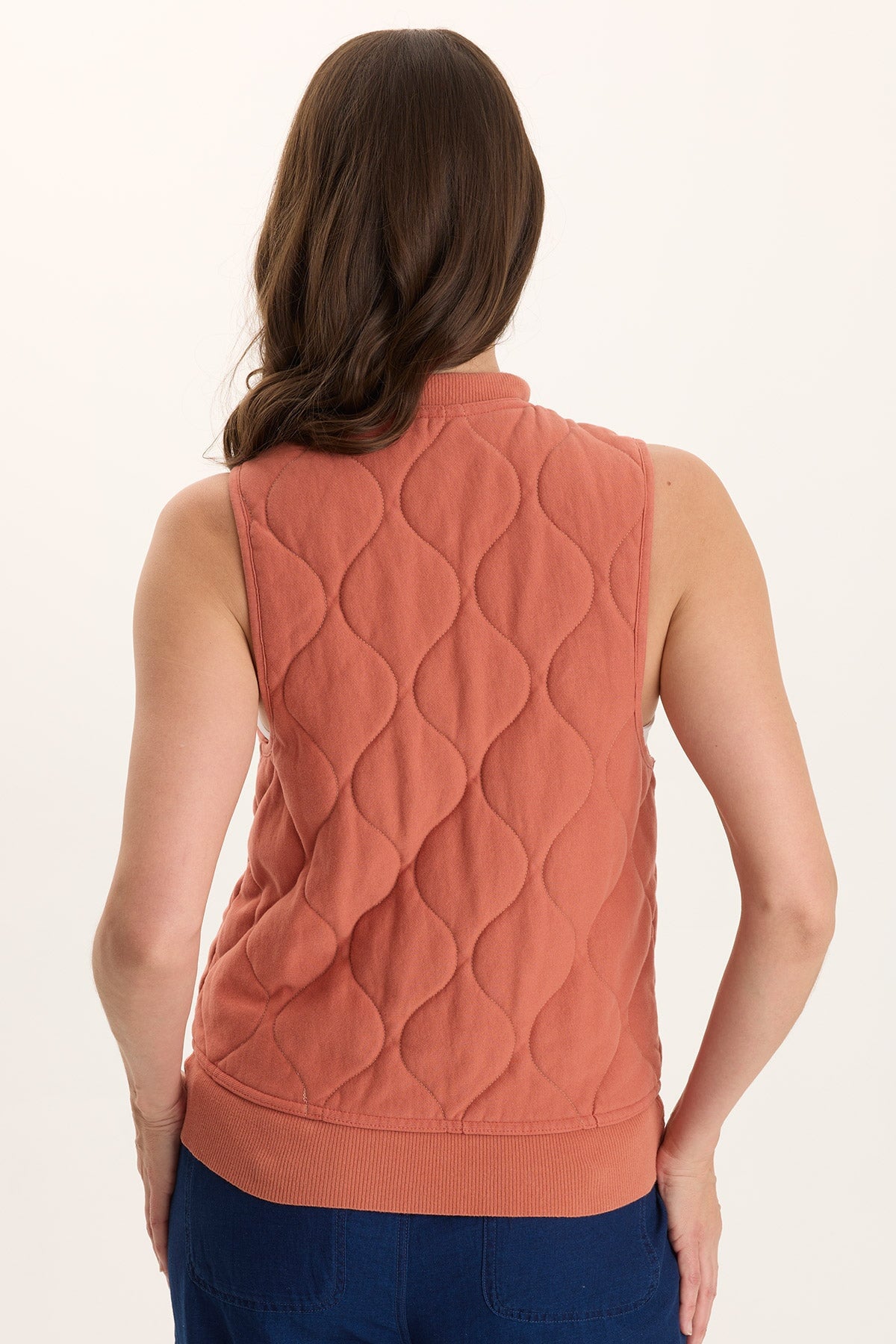 XCVI Aeric Quilted Zipper Pocket Vest