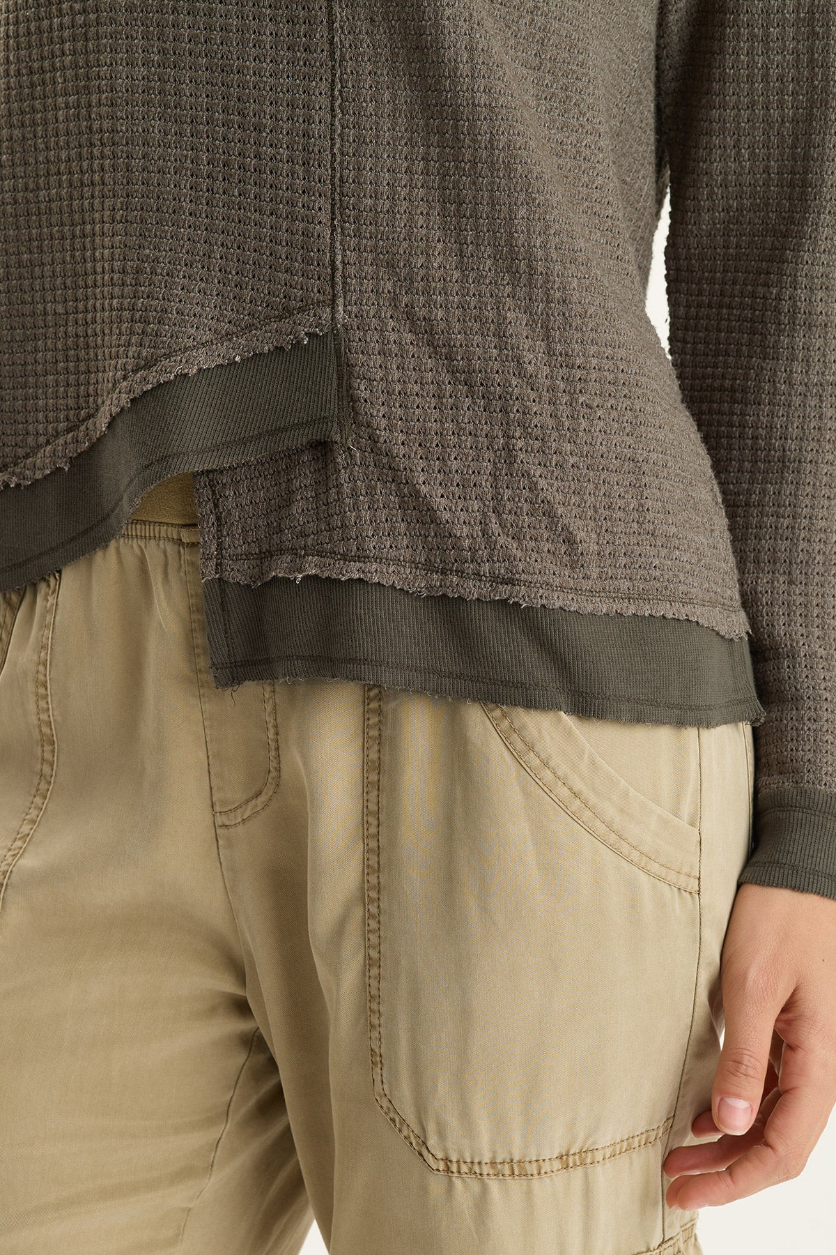 Alvis Thermal Asymmetrical Long-Sleeve Top